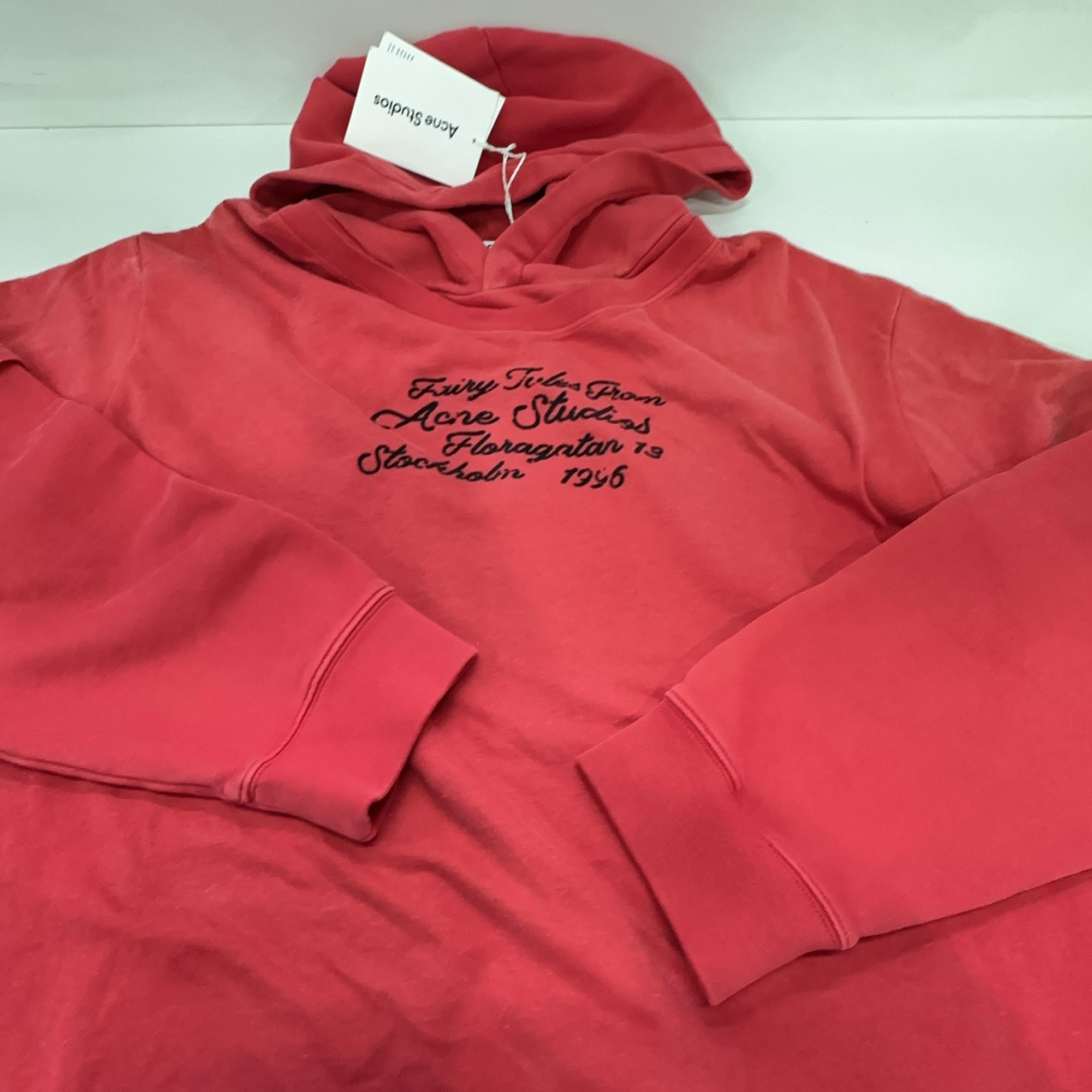 Acne Studios Acne Studios Red Layered Hoodie XS Size XS / US 0-2 / IT 36-38 - 7 Thumbnail