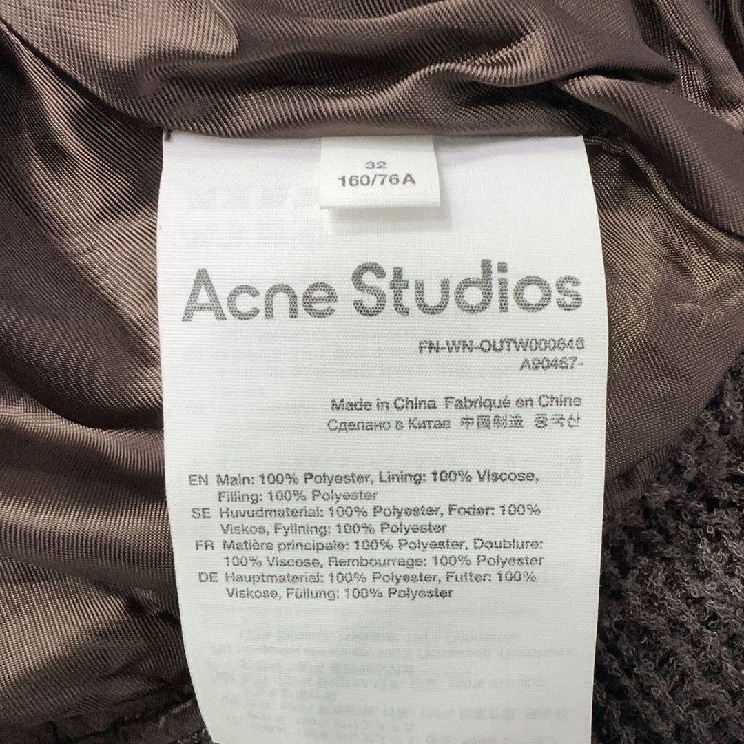 Acne Studios Acne Studios Brown Cropped Bomber Jacket Size 32 Size XXS / US 00 / IT 34 - 6 Thumbnail