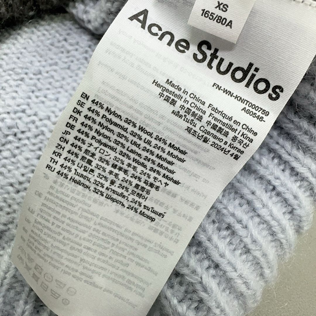 Acne Studios Acne Studios Spray Print Mohair Sweater XS Size XS / US 0-2 / IT 36-38 - 5 Thumbnail