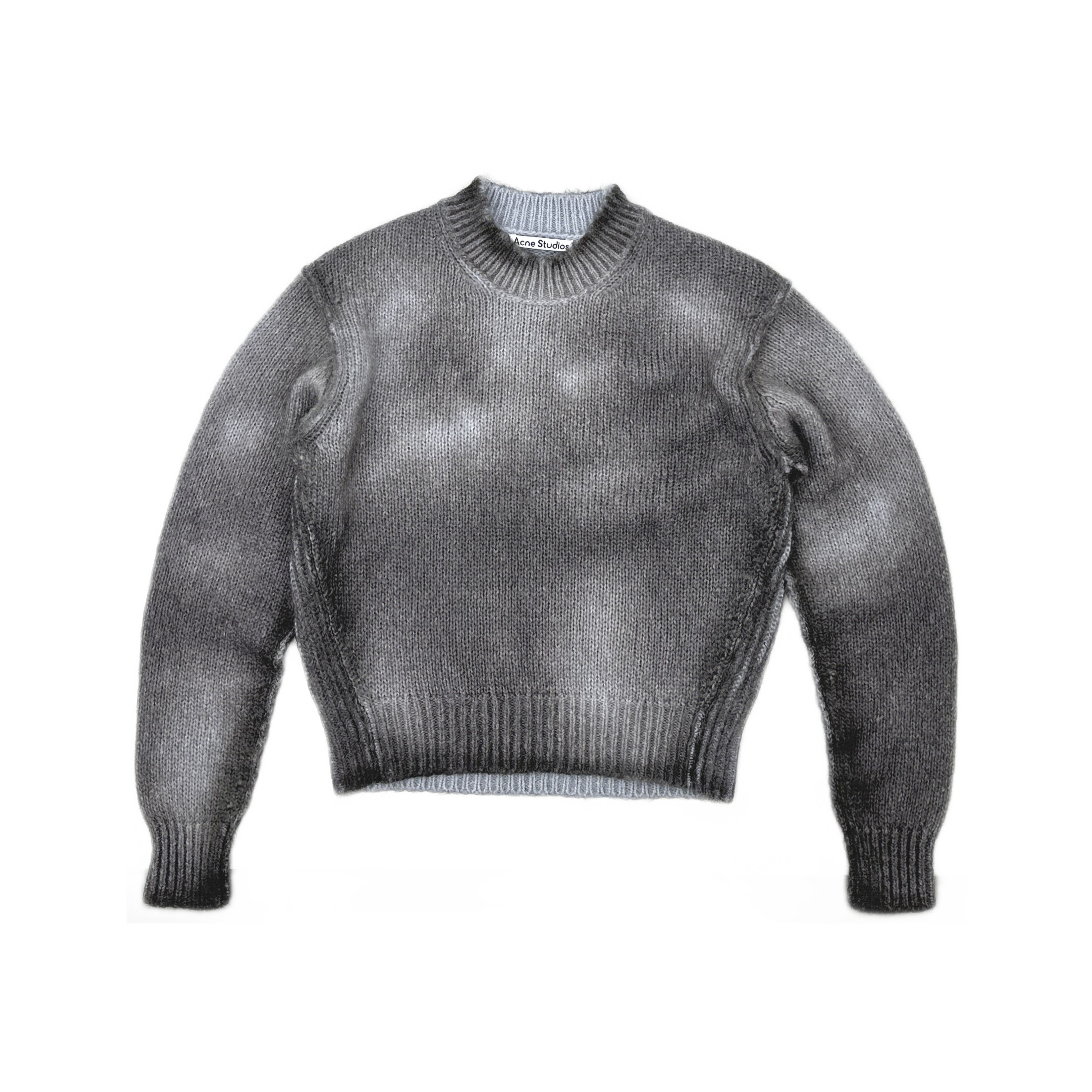 Acne Studios Acne Studios Spray Print Mohair Sweater XS Size XS / US 0-2 / IT 36-38 - 2 Thumbnail