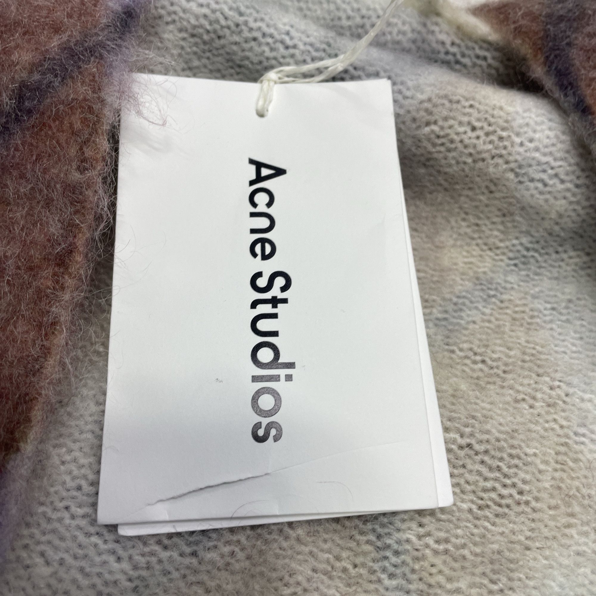 Acne Studios Acne Studios Plaid Mohair Blend Cardigan Size M Size M / US 6-8 / IT 42-44 - 7 Thumbnail