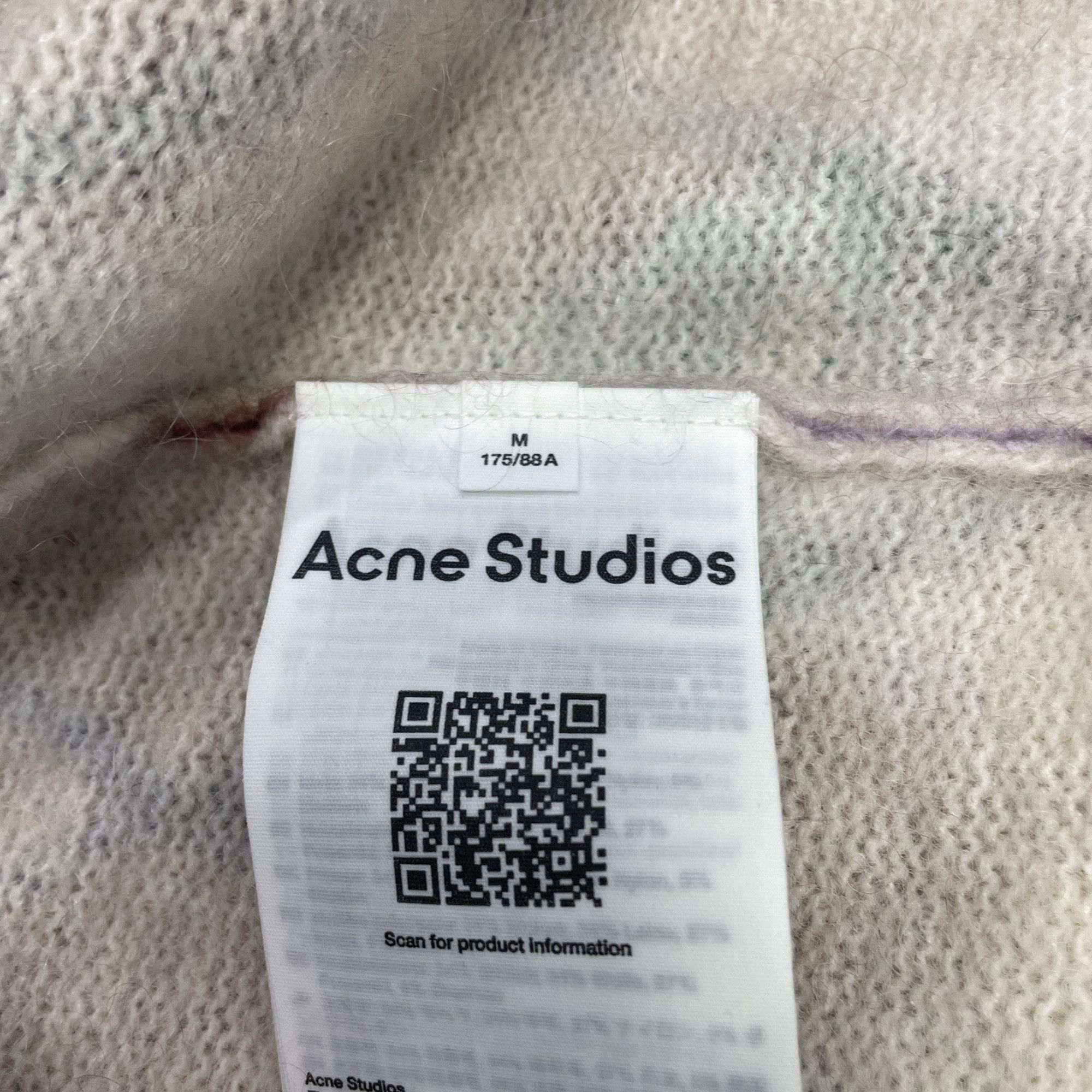 Acne Studios Acne Studios Plaid Mohair Blend Cardigan Size M Size M / US 6-8 / IT 42-44 - 4 Thumbnail