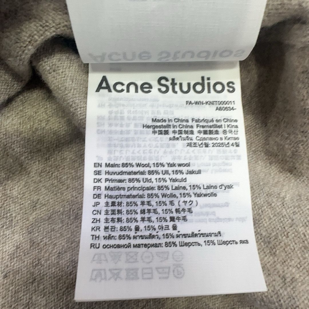 Acne Studios Acne Studios Wool Yak Blend Cardigan XS Size XS / US 0-2 / IT 36-38 - 5 Thumbnail