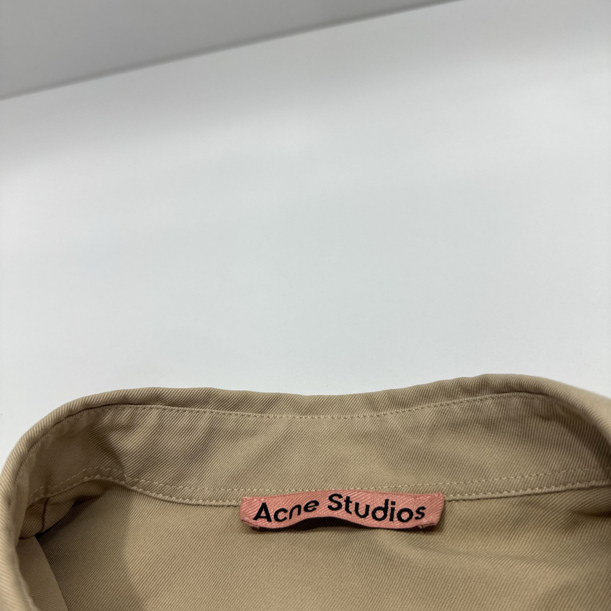 Acne Studios Acne Studios FW21 Cotton Blend Shirt 46 Size US S / EU 44-46 / 1 - 4 Thumbnail
