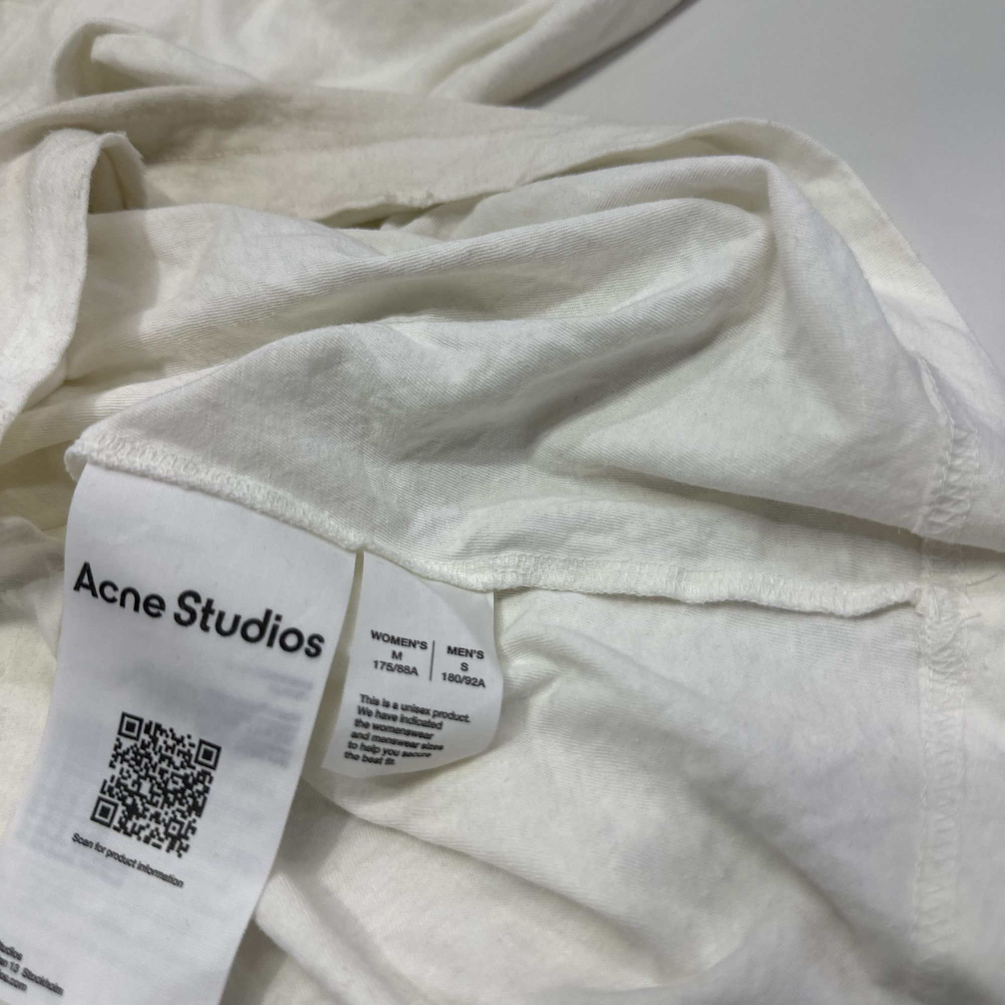 Acne Studios Acne Studios Stockholm 1996 Long Sleeve T-Shirt S Size US S / EU 44-46 / 1 - 6 Thumbnail
