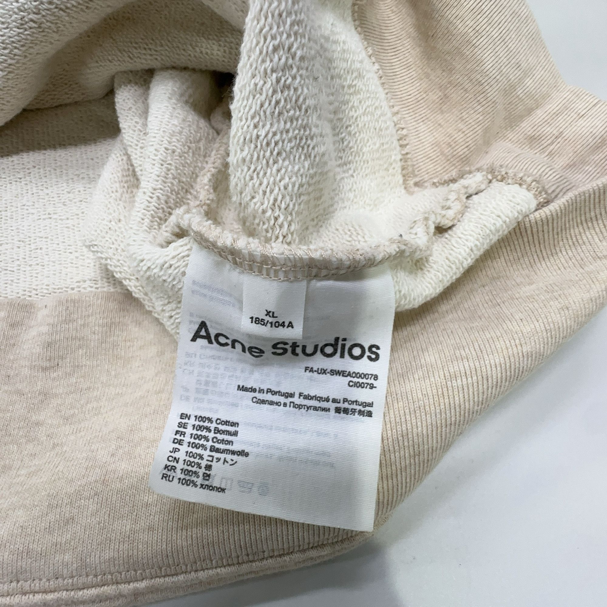 Acne Studios Acne Studios Face Patch Hoodie XL Size XL / US 12-14 / IT 48-50 - 4 Thumbnail
