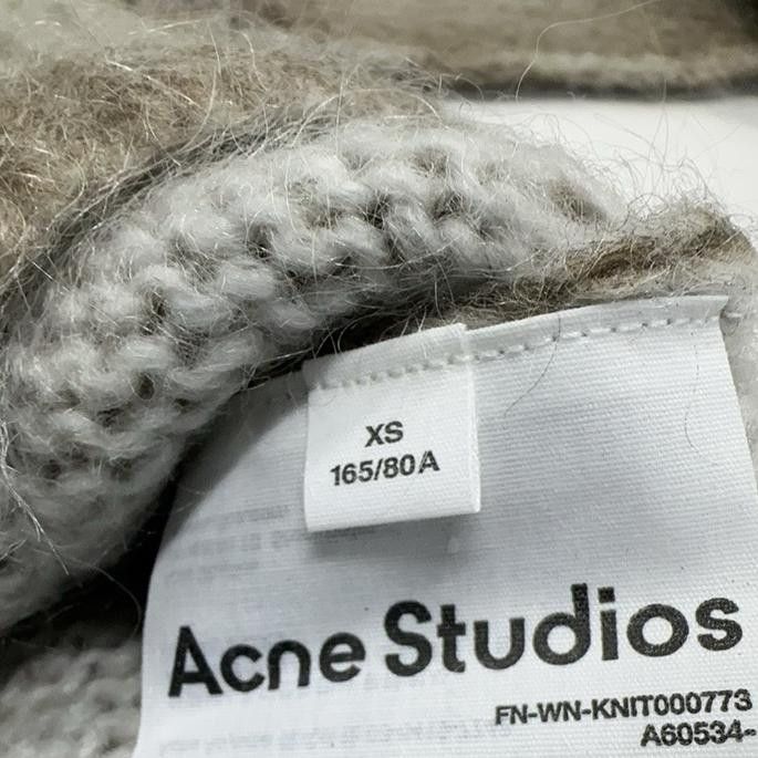 Acne Studios Acne Studios Mohair Blend V-Neck Cardigan XS Size XS / US 0-2 / IT 36-38 - 10 Thumbnail