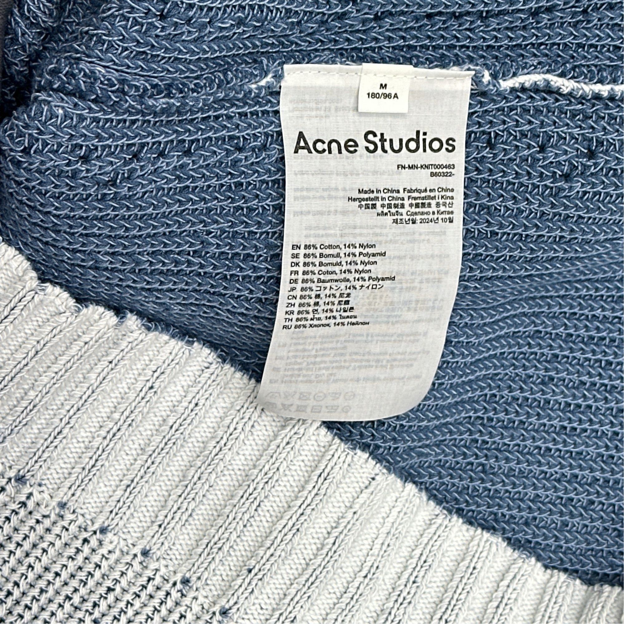 Acne Studios Acne Studios Washed Cotton Sweater M Size M / US 6-8 / IT 42-44 - 4 Thumbnail