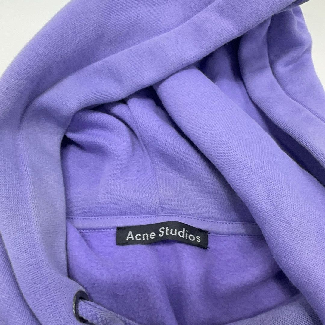 Acne Studios Acne Studios Purple Ferris Face Logo Hoodie S Size US S / EU 44-46 / 1 - 5 Thumbnail