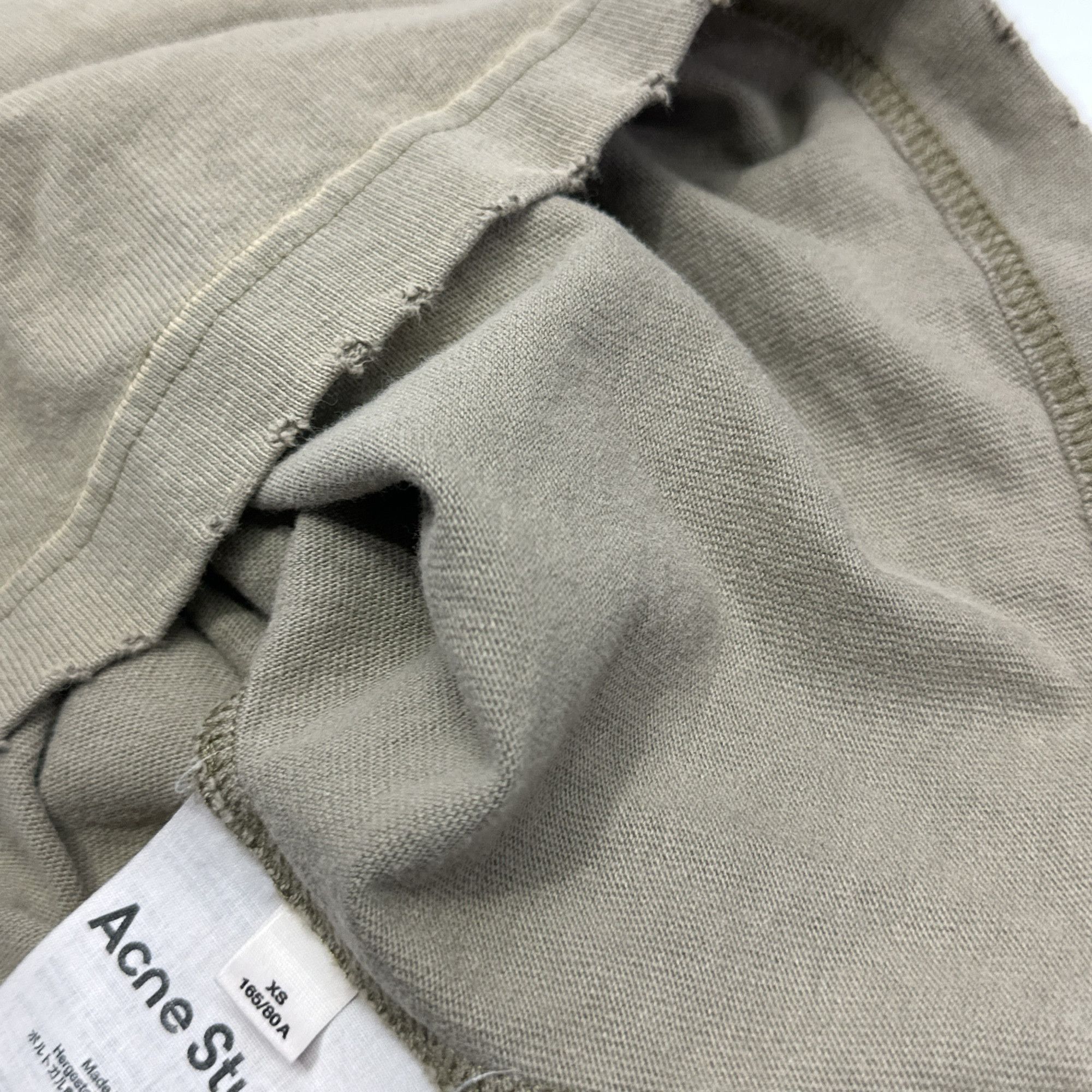 Acne Studios Acne Studios Layered Distressed Graphic T-Shirt XS Size XS / US 0-2 / IT 36-38 - 6 Thumbnail