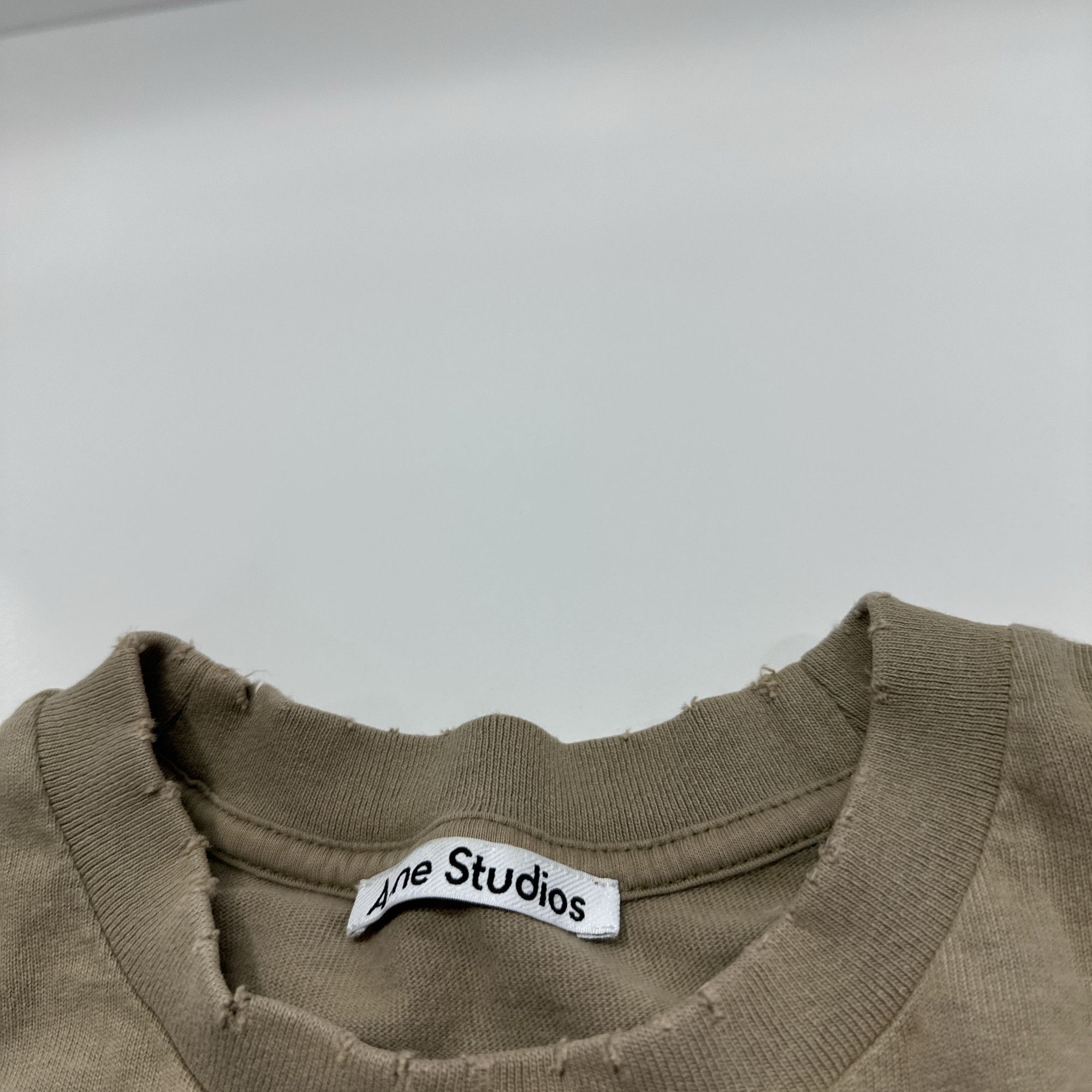 Acne Studios Acne Studios Layered Distressed Graphic T-Shirt XS Size XS / US 0-2 / IT 36-38 - 4 Thumbnail