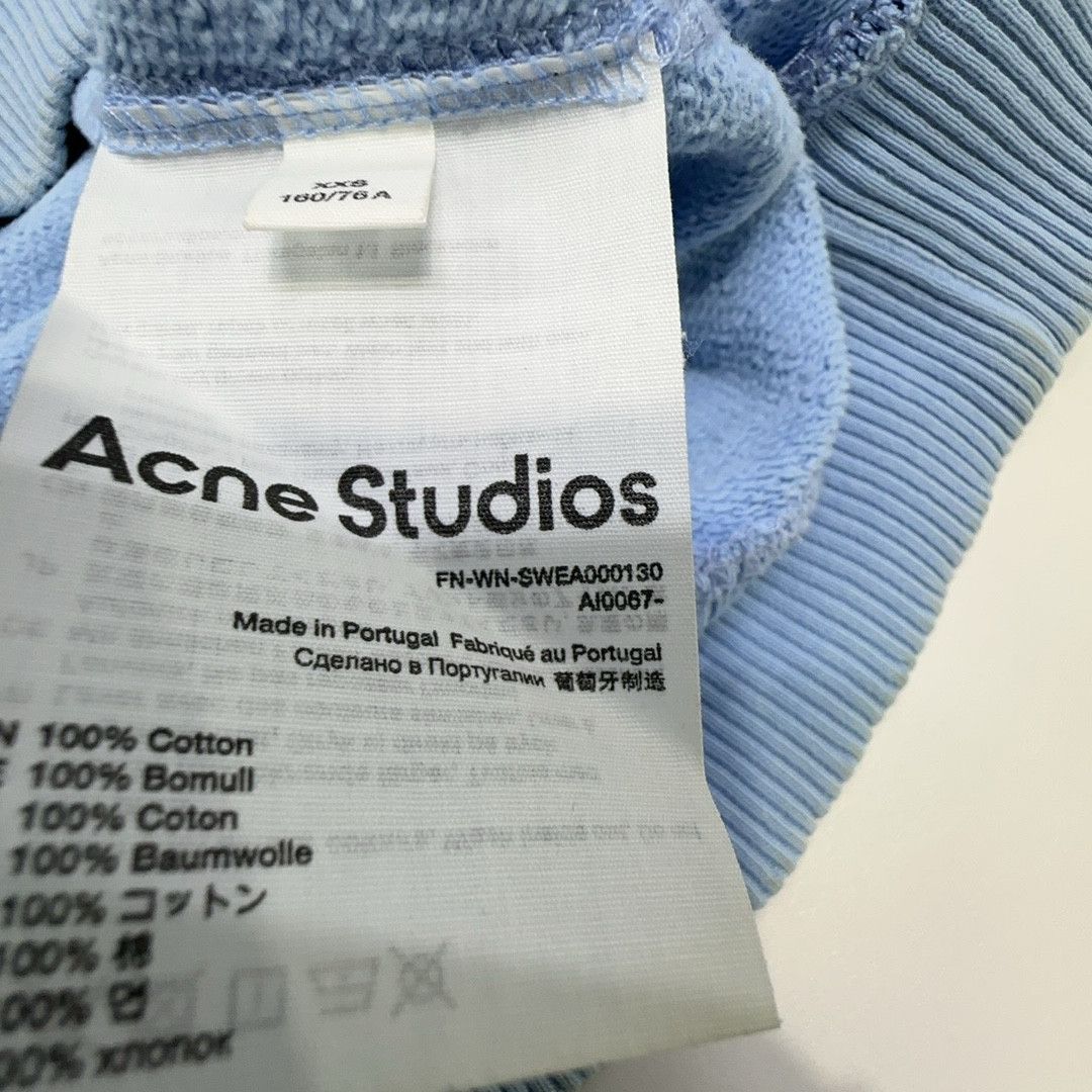 Acne Studios Acne Studios Logo Sweatshirt XXS Size XXS / US 00 / IT 34 - 4 Thumbnail