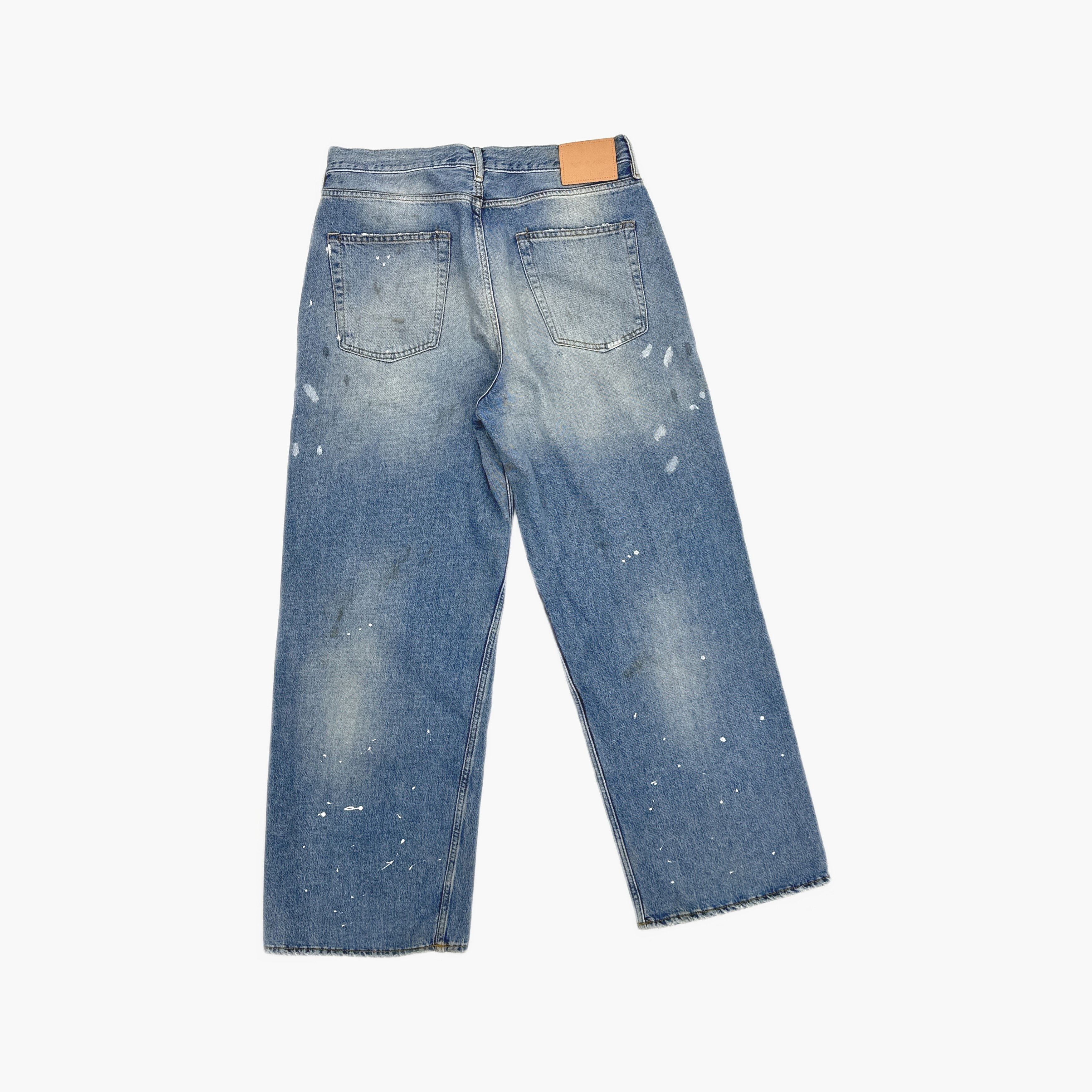Acne Studios Acne Studios SS24 1981M Paint Splatter Denim Jeans 48 Size US 32 / EU 48 - 3 Thumbnail