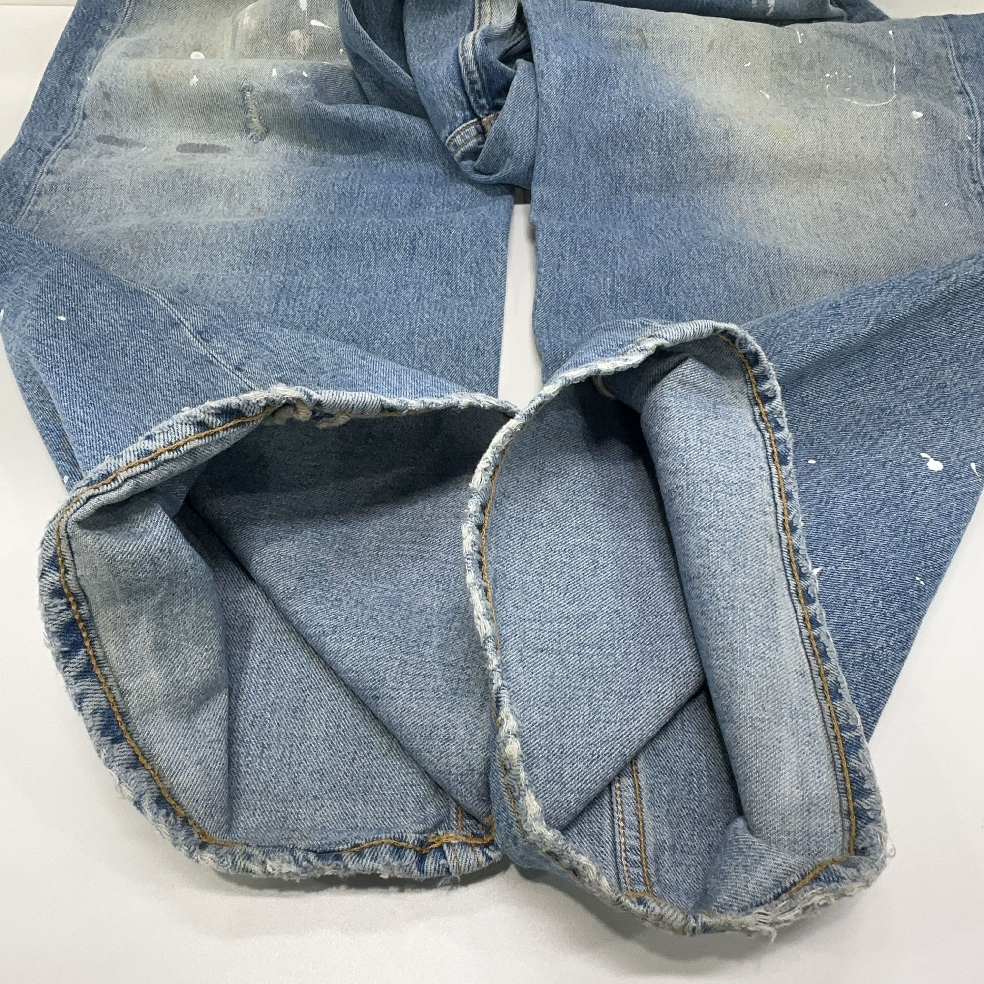 Acne Studios Acne Studios SS24 1981M Paint Splatter Denim Jeans 48 Size US 32 / EU 48 - 9 Thumbnail