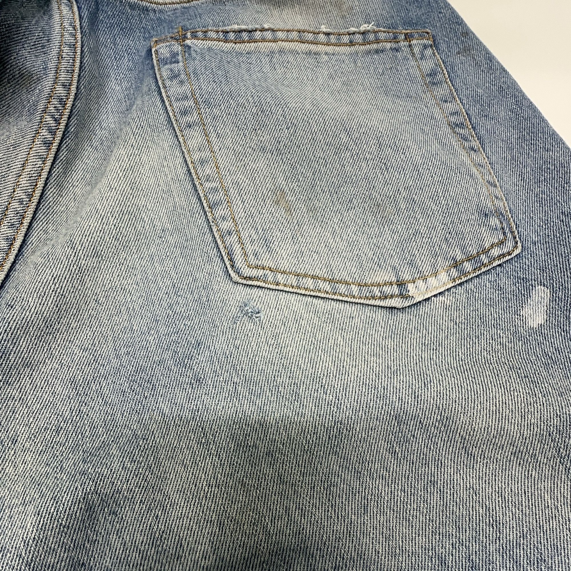 Acne Studios Acne Studios SS24 1981M Paint Splatter Denim Jeans 48 Size US 32 / EU 48 - 7 Thumbnail