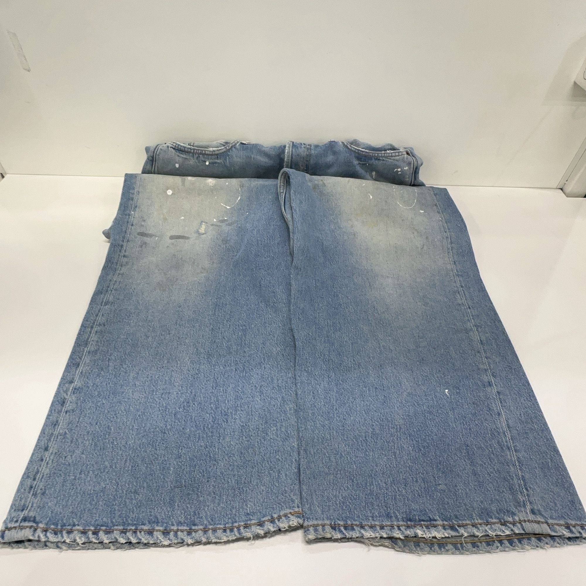 Acne Studios Acne Studios SS24 1981M Paint Splatter Denim Jeans 48 Size US 32 / EU 48 - 13 Thumbnail