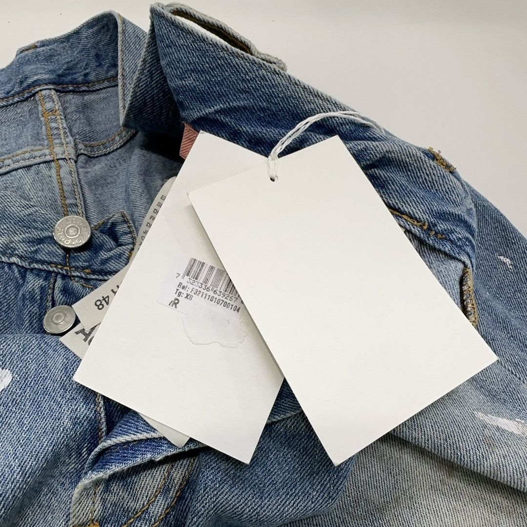 Acne Studios Acne Studios SS24 1981M Paint Splatter Denim Jeans 48 Size US 32 / EU 48 - 6 Thumbnail