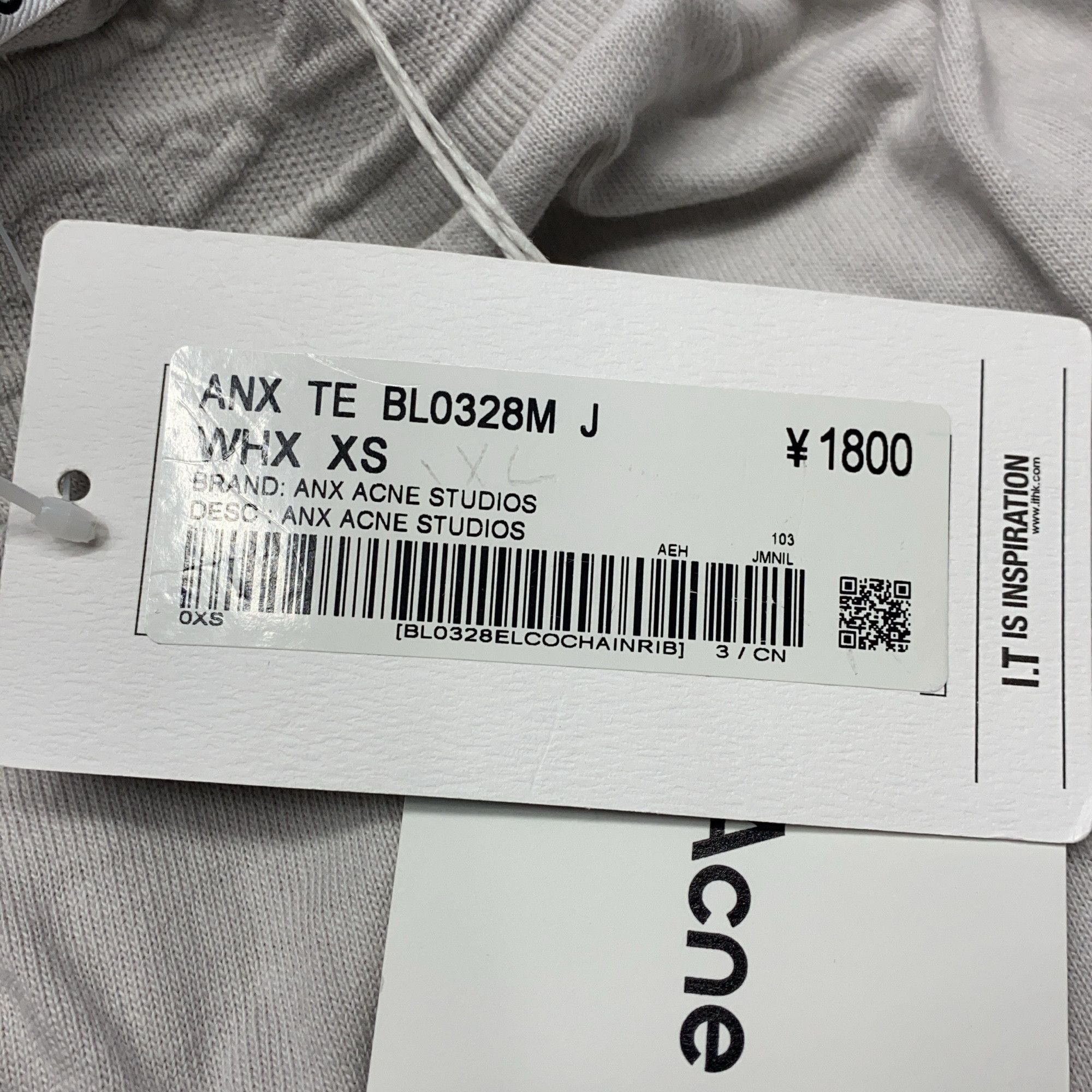 Acne Studios Acne Studios Mock Neck Short Sleeve T-Shirt XS Size US XS / EU 42 / 0 - 5 Thumbnail