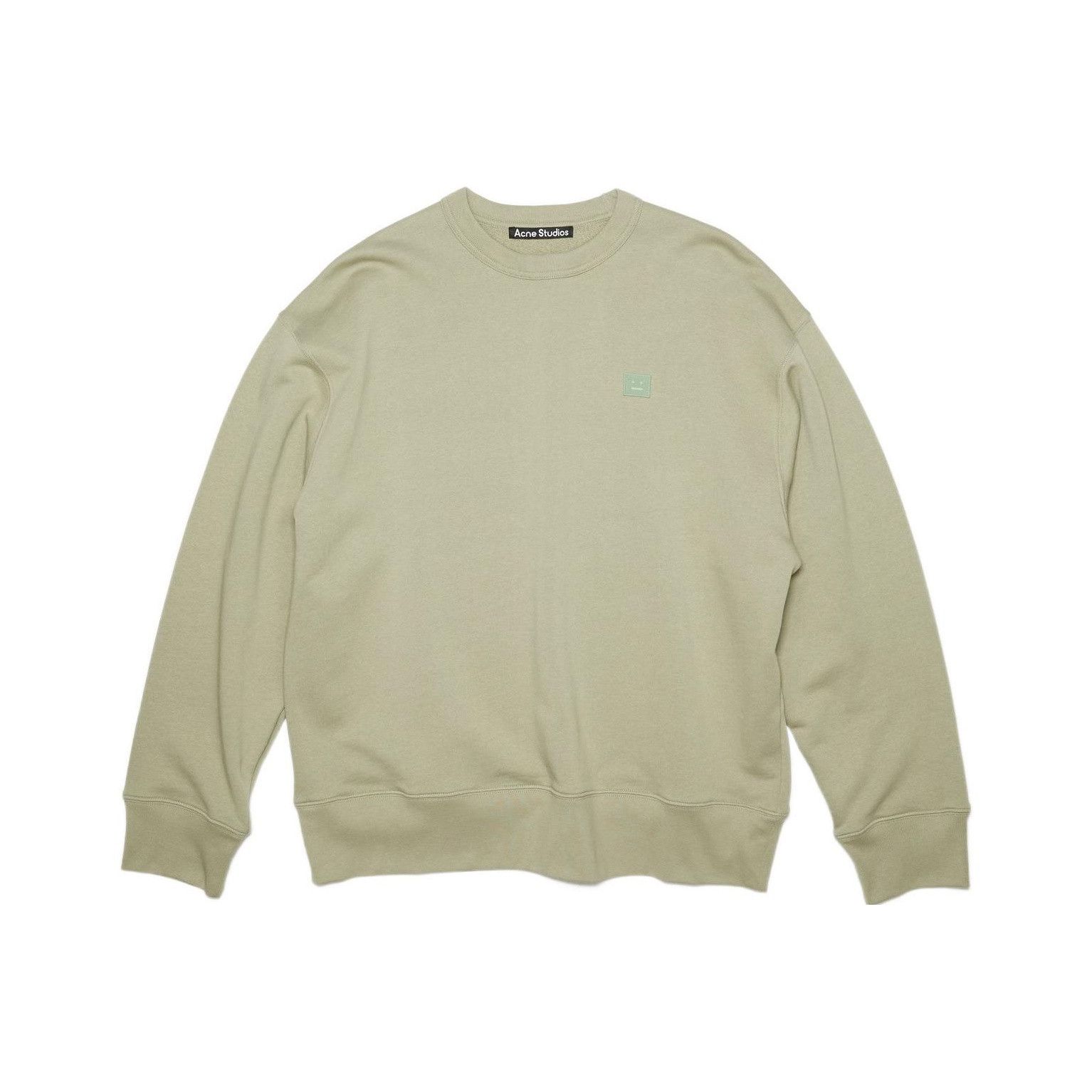 Acne Studios Acne Studios Eucalyptus Green Face Sweatshirt S Size US S / EU 44-46 / 1 - 2 Thumbnail