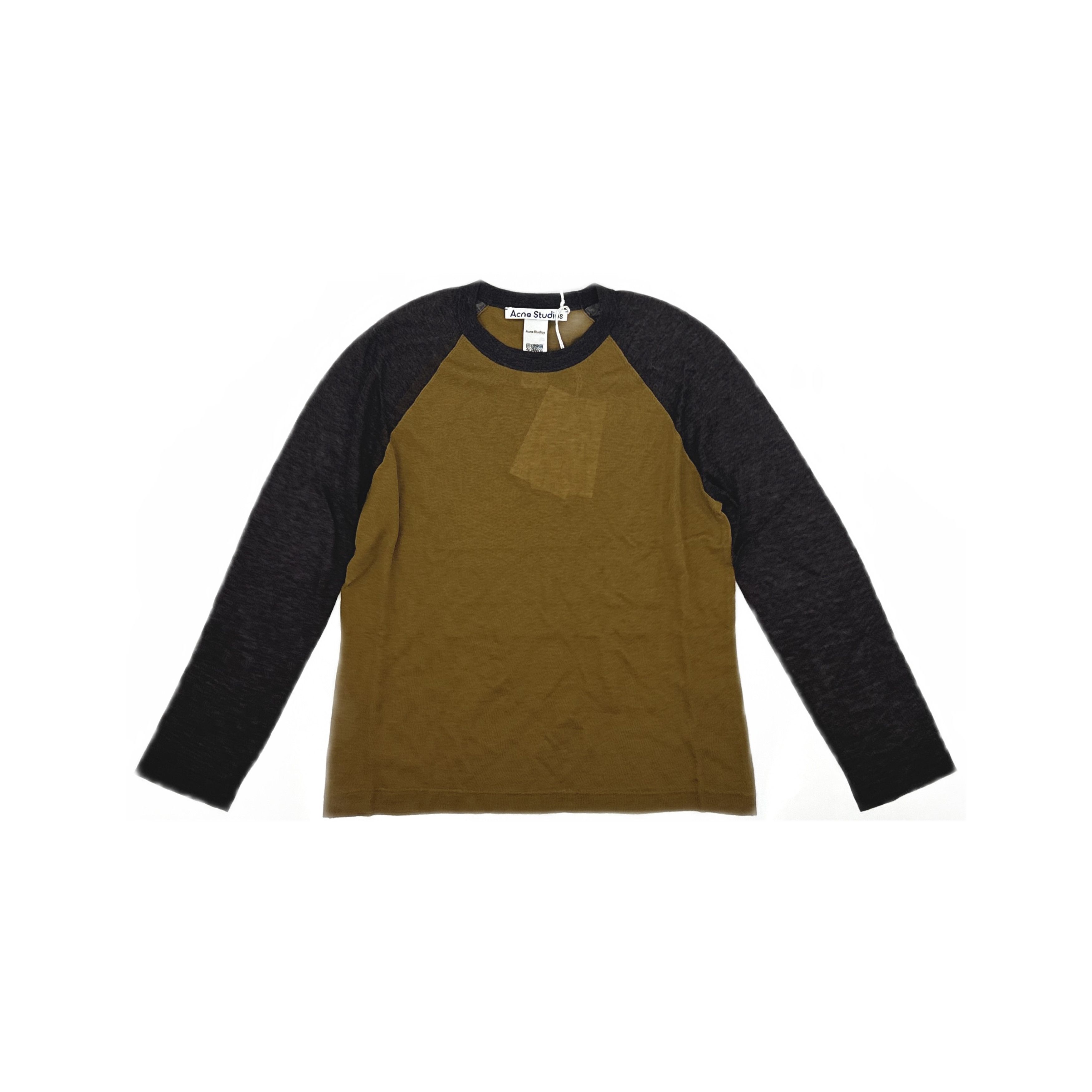 Acne Studios Acne Studios Contrast Raglan Knit Long Sleeve Size L Size L / US 10 / IT 46 - 2 Thumbnail