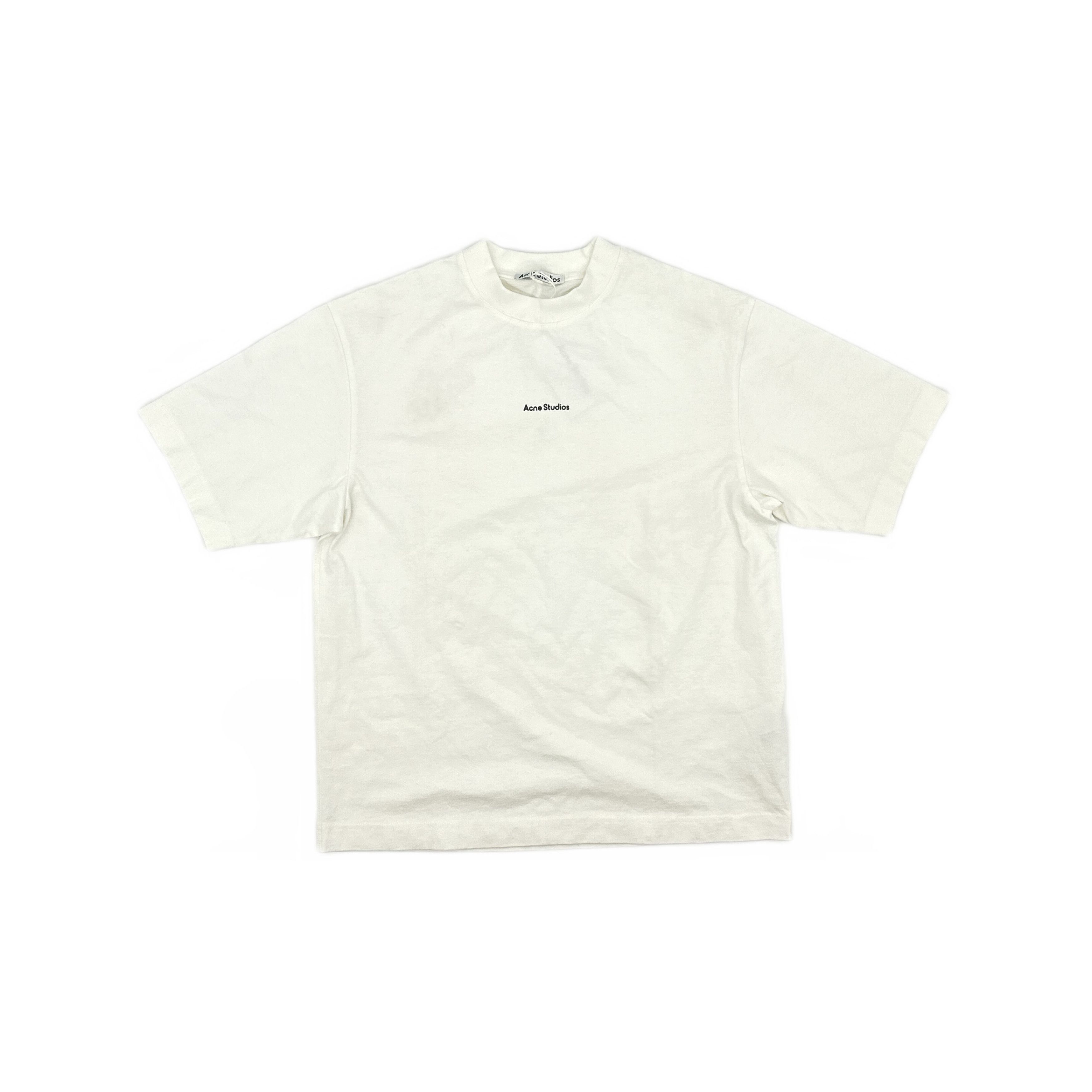 Acne Studios Acne Studios Logo Cotton T-Shirt XS Size US XS / EU 42 / 0 - 2 Thumbnail