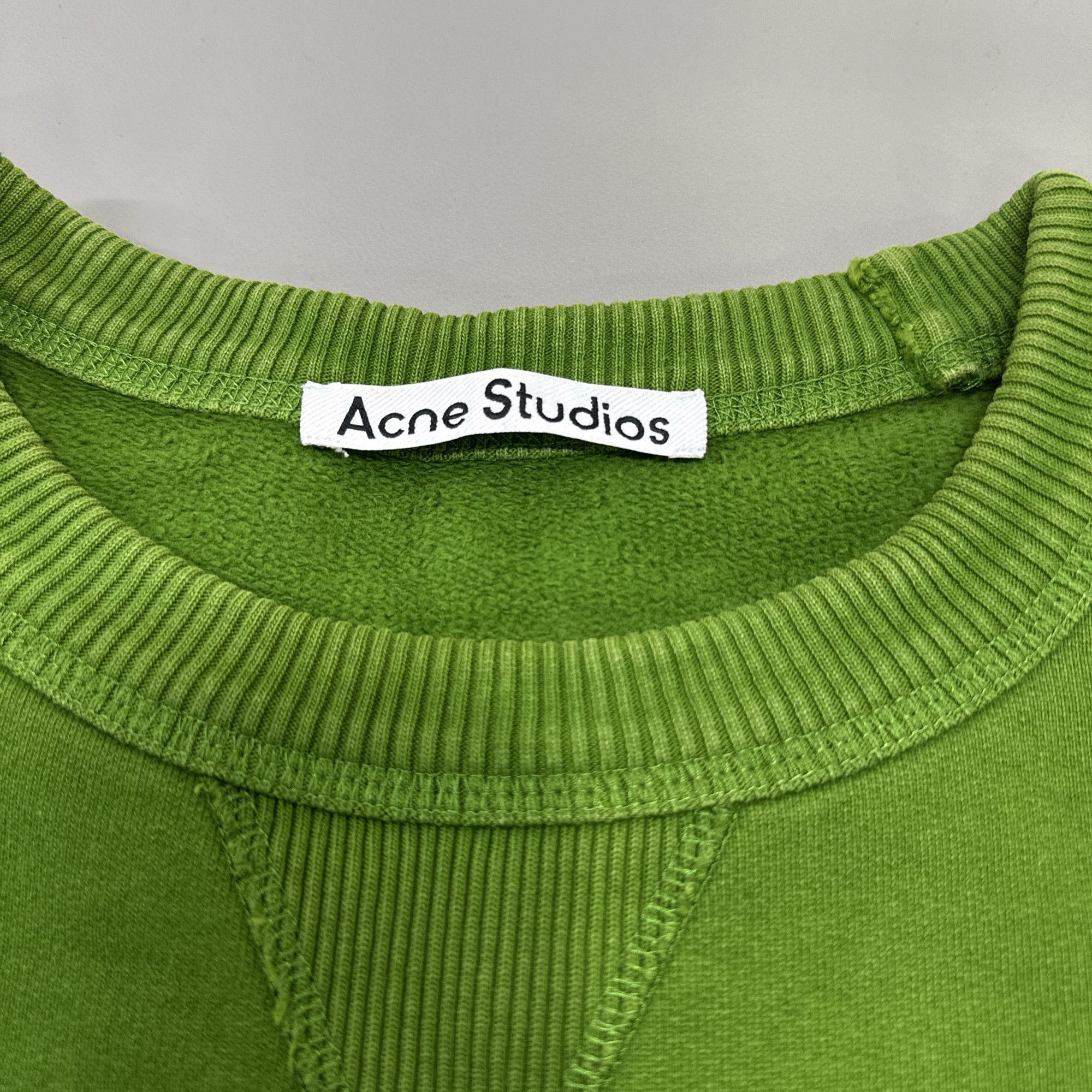 Acne Studios Acne Studios Logo Print Sweatshirt Size L Size US L / EU 52-54 / 3 - 4 Thumbnail