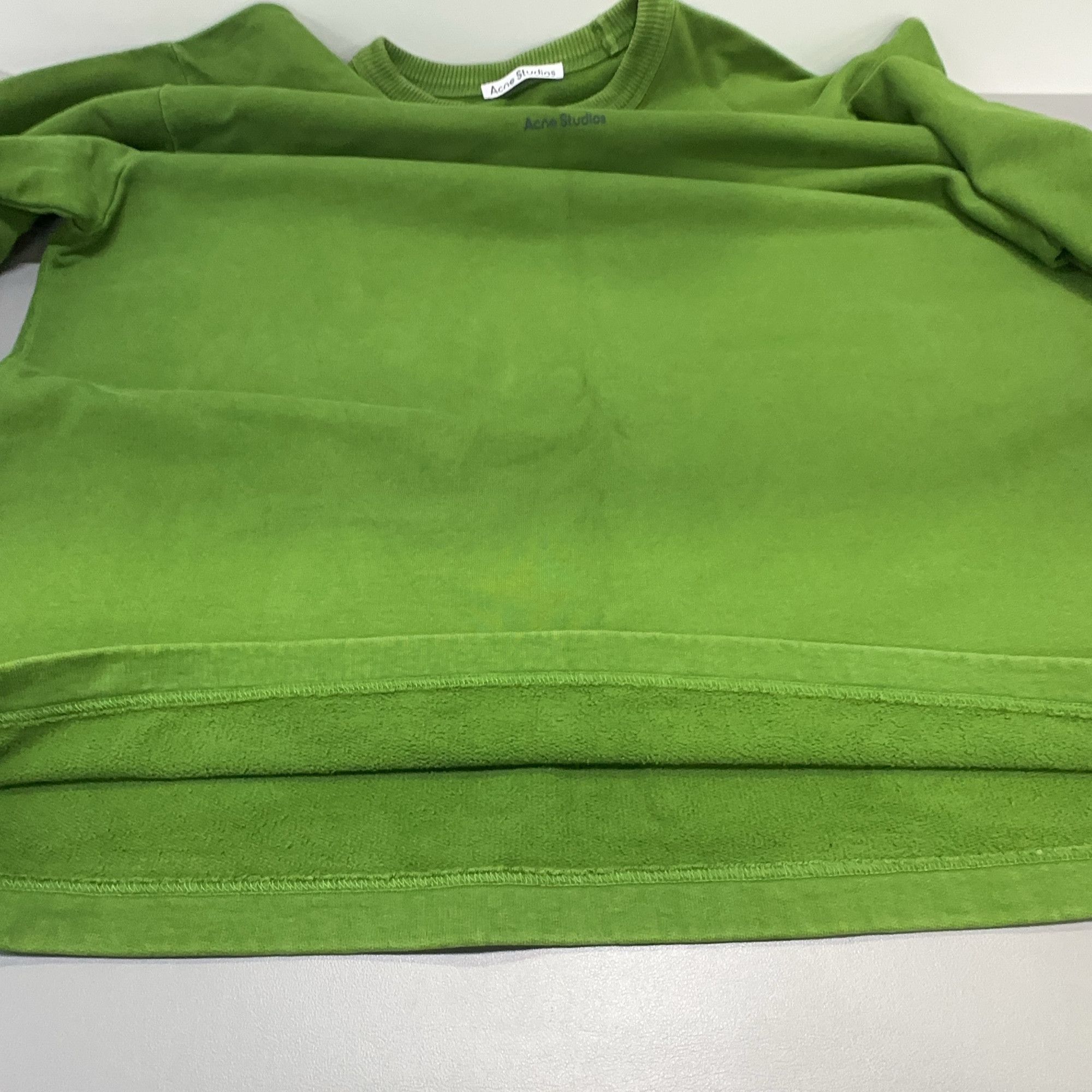 Acne Studios Acne Studios Logo Print Sweatshirt Size L Size US L / EU 52-54 / 3 - 8 Thumbnail
