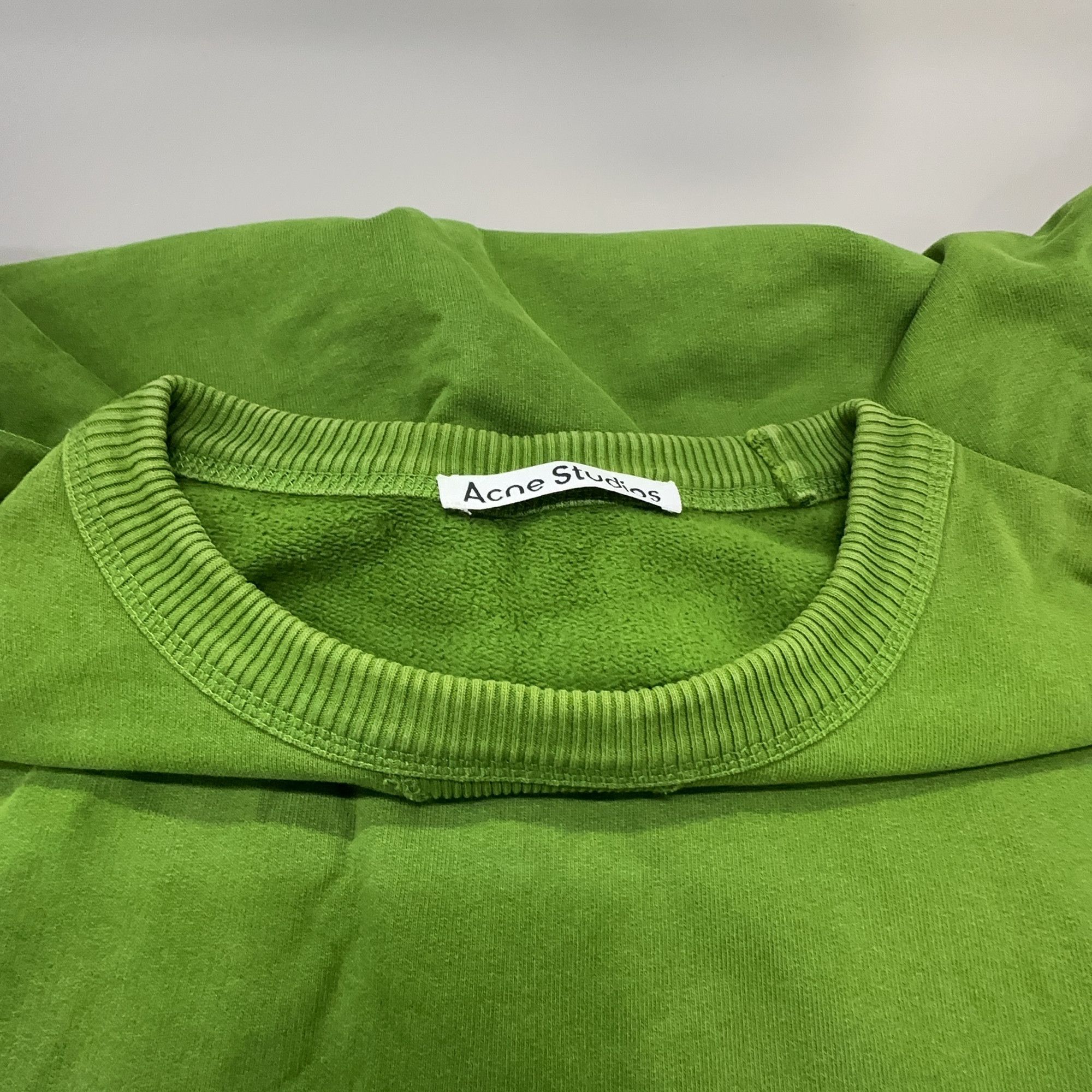 Acne Studios Acne Studios Logo Print Sweatshirt Size L Size US L / EU 52-54 / 3 - 6 Thumbnail