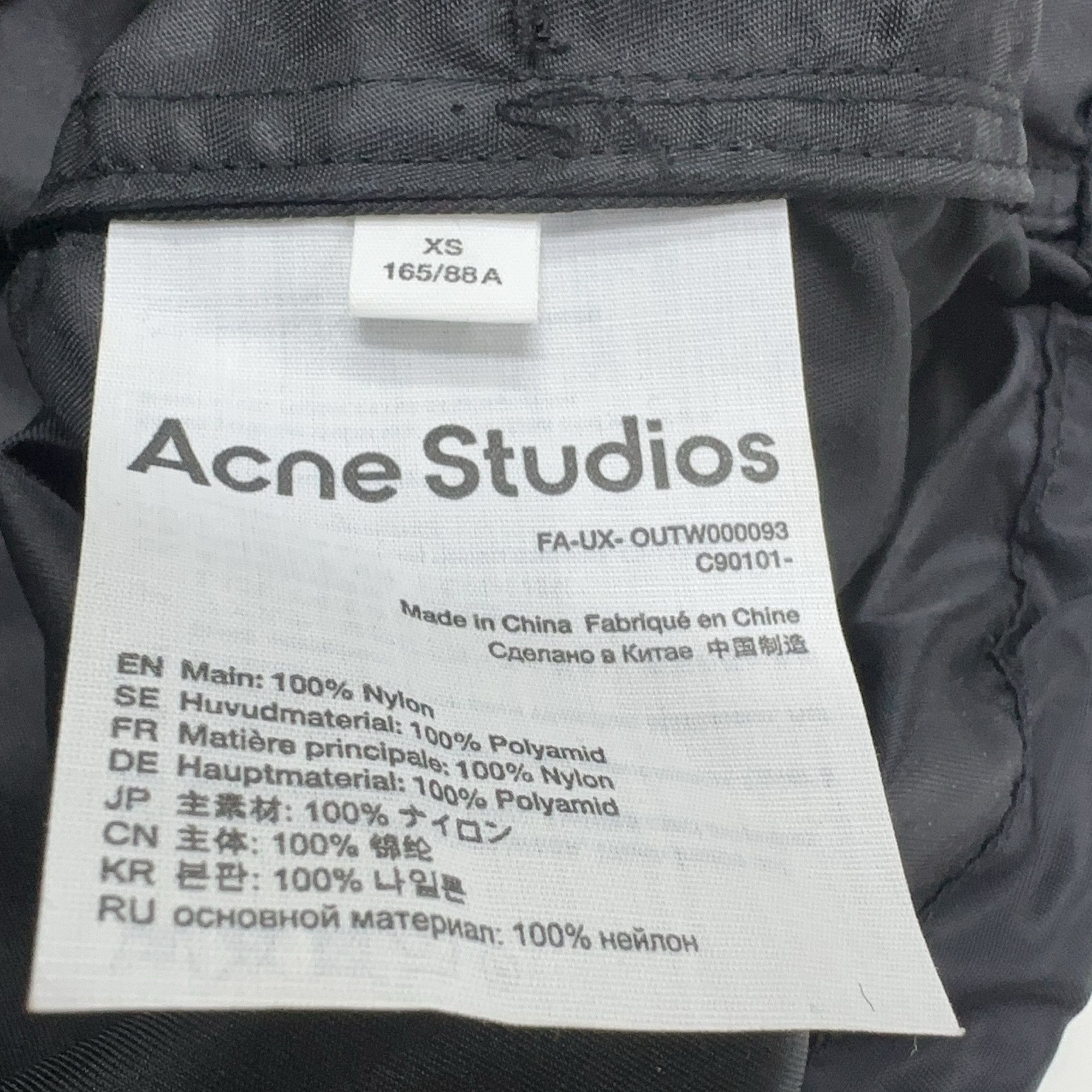 Acne Studios Acne Studios Rainbow Face Logo Hooded Jacket XS Size US XS / EU 42 / 0 - 6 Thumbnail