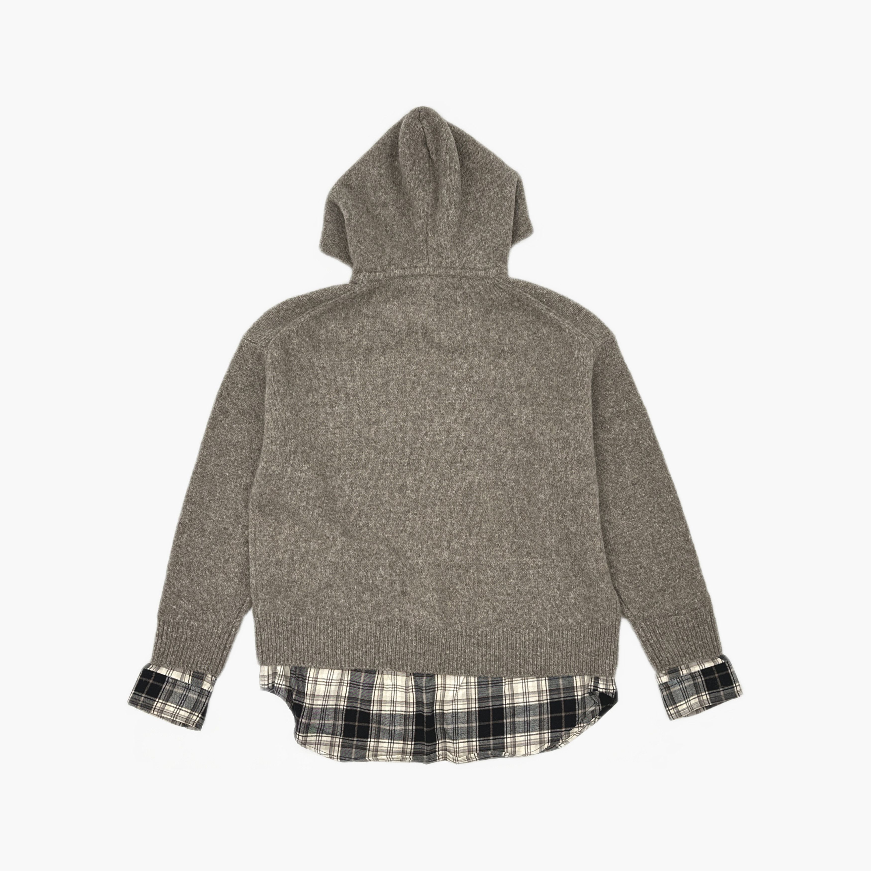 Acne Studios Acne Studios Layered Hem Knit Hoodie XS Size XS / US 0-2 / IT 36-38 - 3 Thumbnail