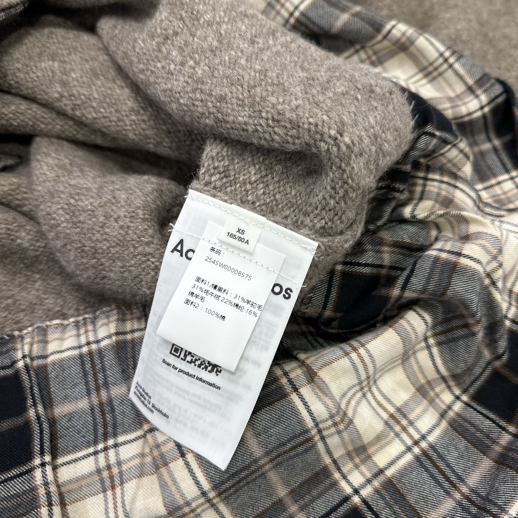 Acne Studios Acne Studios Layered Hem Knit Hoodie XS Size XS / US 0-2 / IT 36-38 - 5 Thumbnail