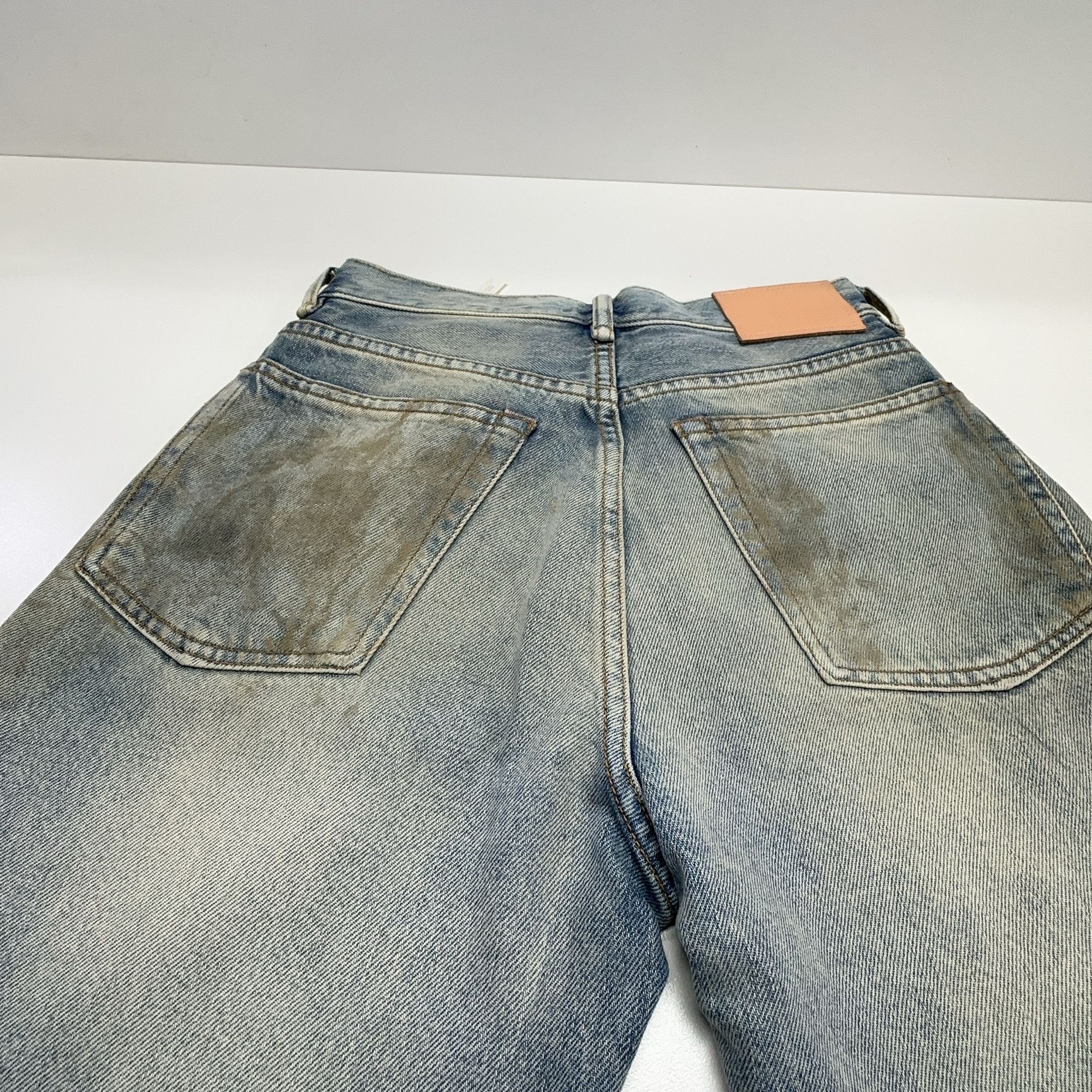 Acne Studios Acne Studios Distressed Penicillin Jeans 24 Size 24" / US 00 / IT 34 - 8 Thumbnail