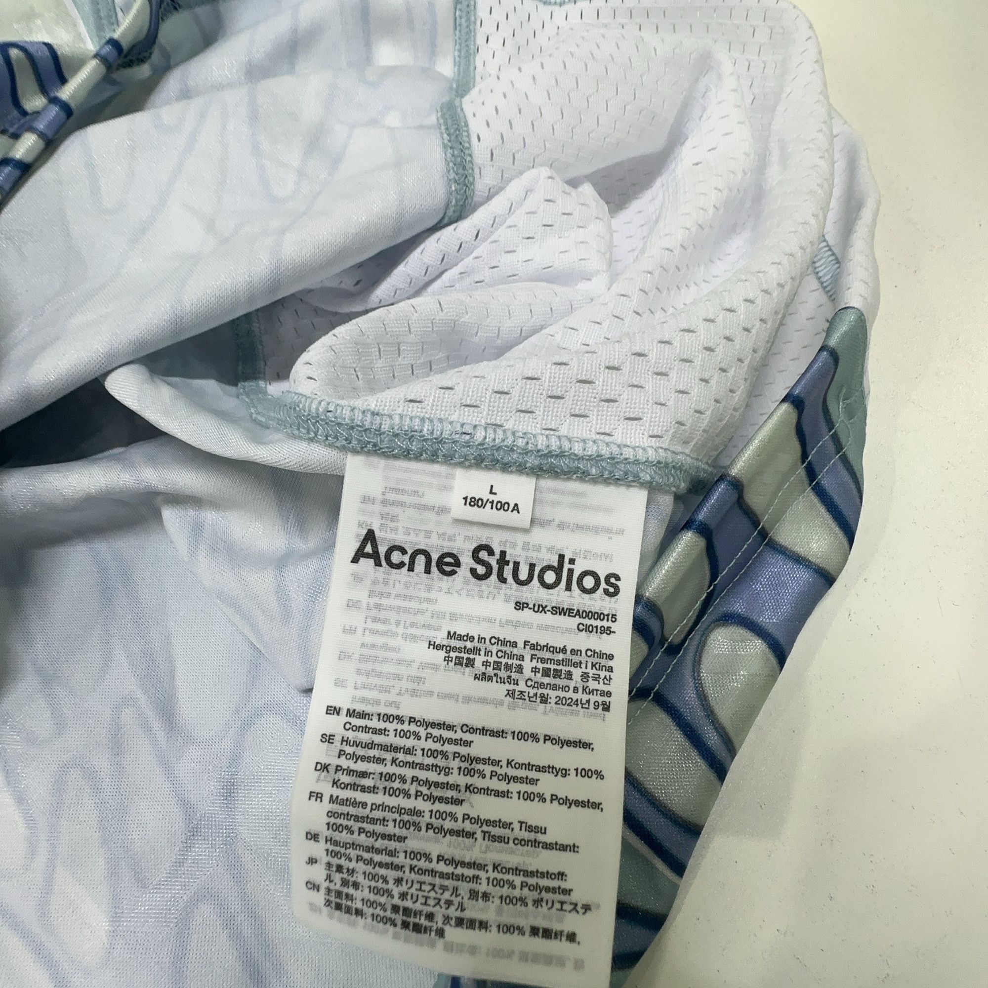 Acne Studios Acne Studios x Kappa Striped Logo Jersey Size L Size US L / EU 52-54 / 3 - 5 Thumbnail