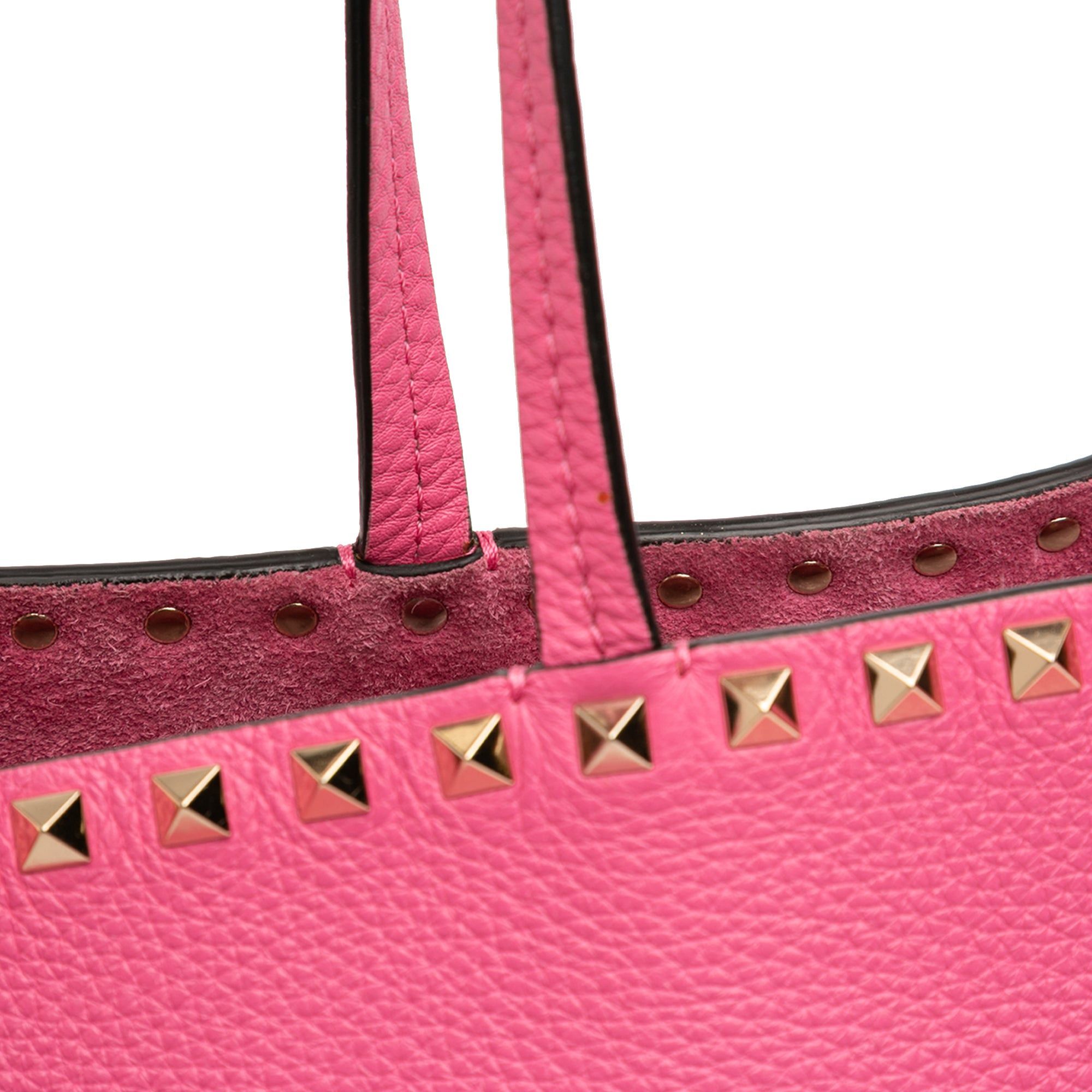 Valentino Leather Rockstud Tote Size ONE SIZE - 9 Thumbnail