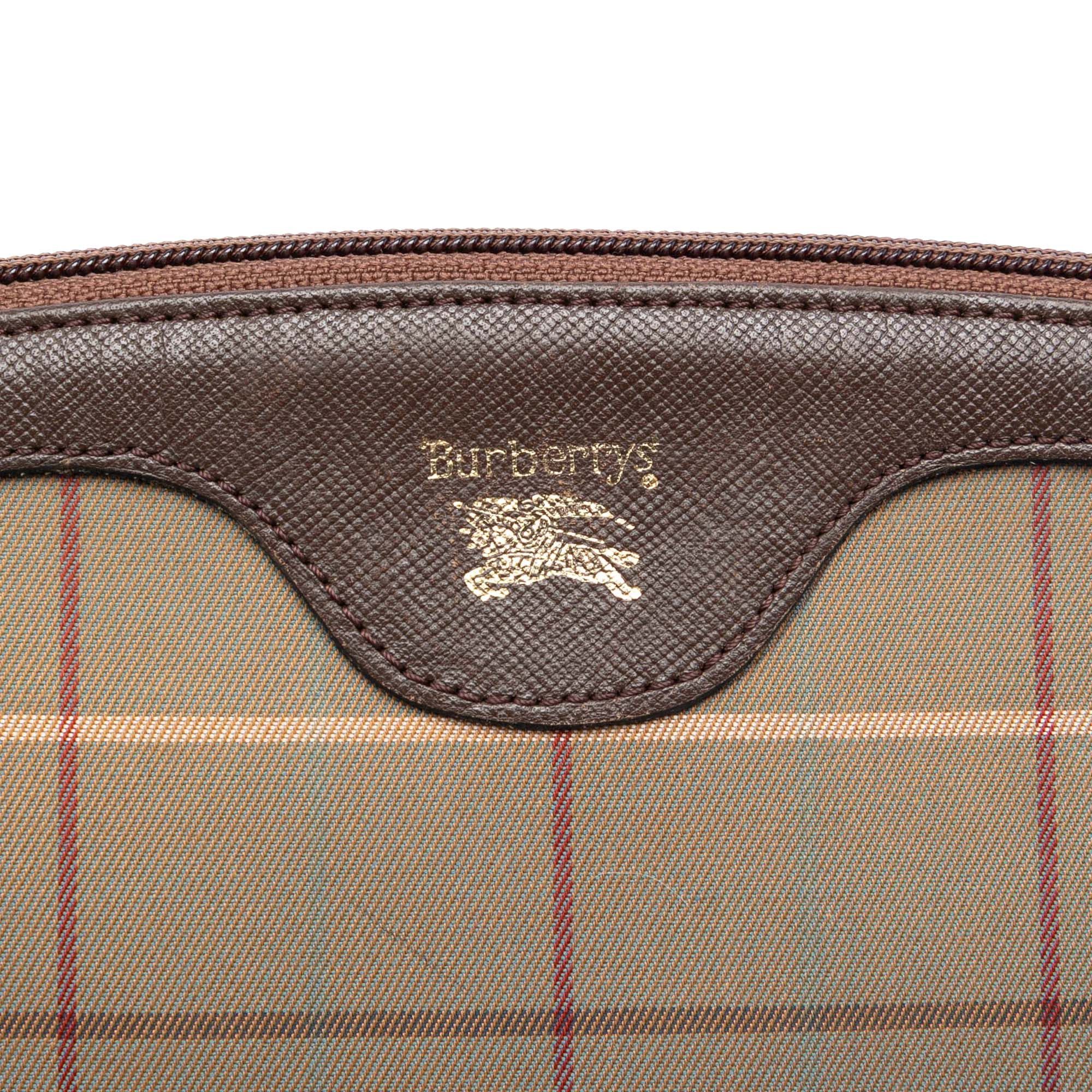 Burberry Vintage Check Canvas Clutch Size ONE SIZE - 5 Thumbnail