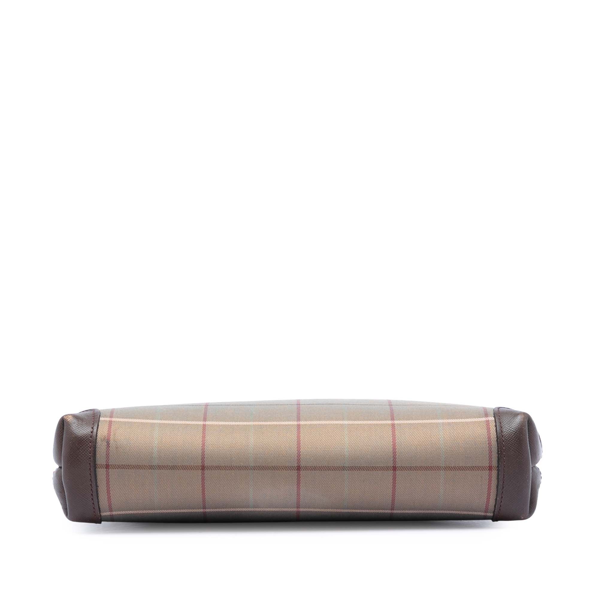 Burberry Vintage Check Canvas Clutch Size ONE SIZE - 3 Thumbnail