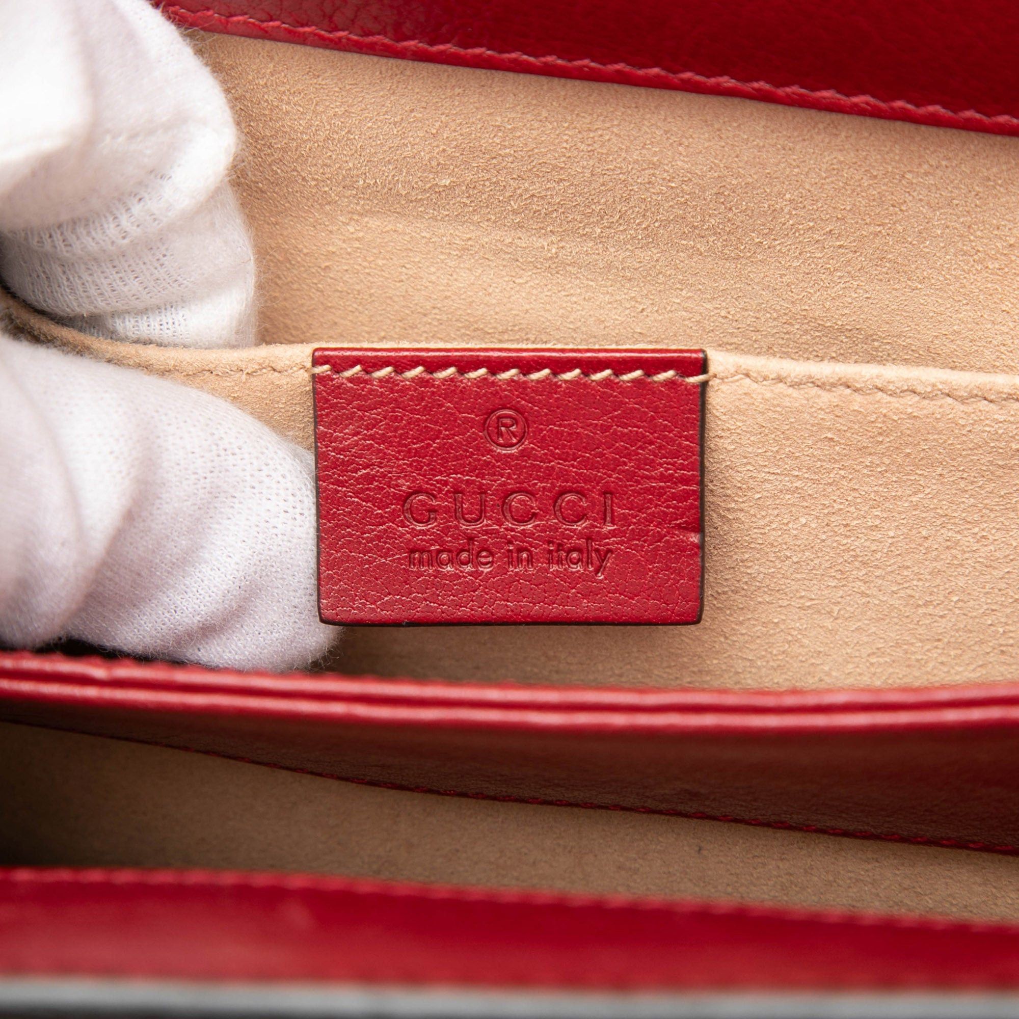 Gucci Small Suede Web Ophidia Chain Crossbody Size ONE SIZE - 5 Thumbnail