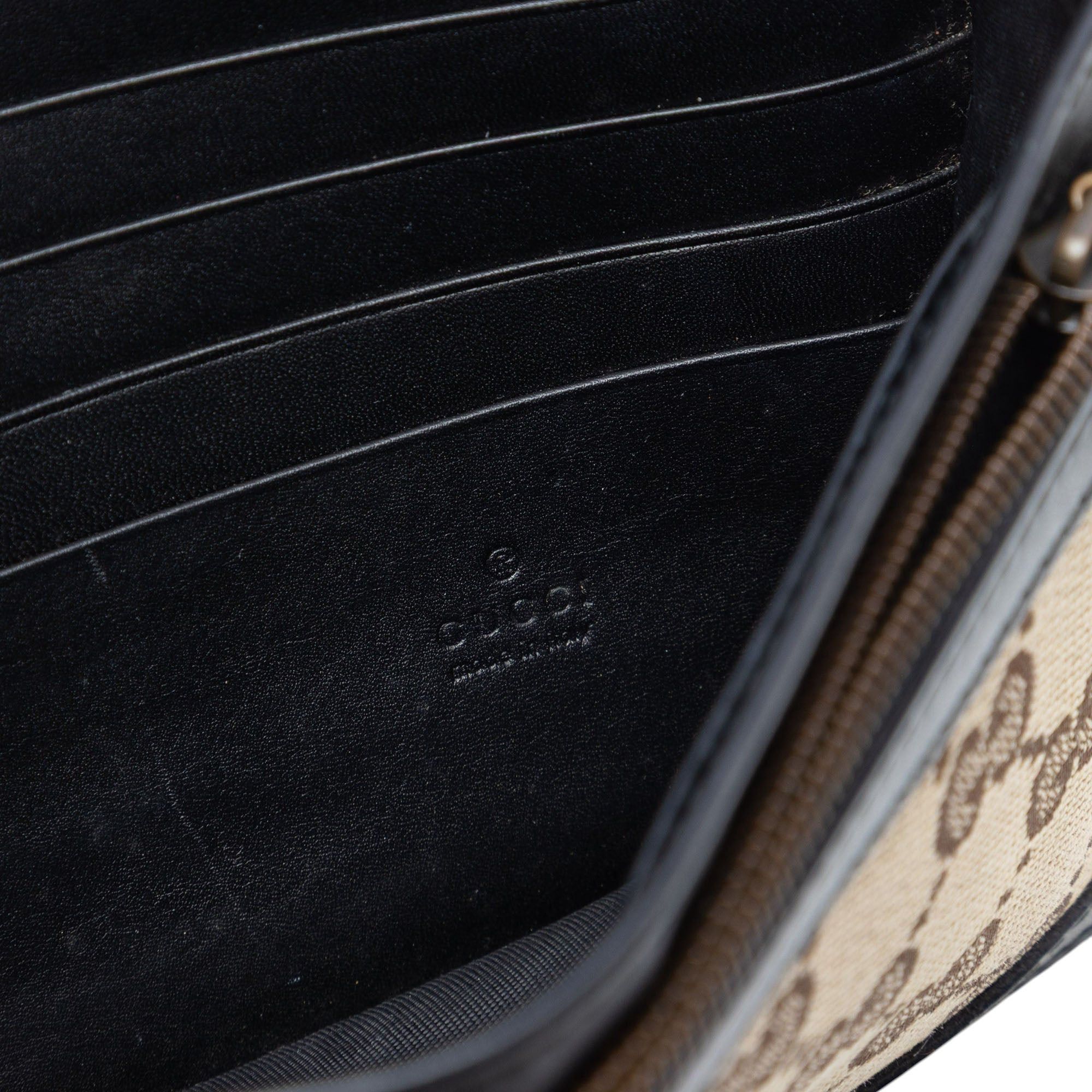 Gucci GG Canvas Lady Web Wallet On Strap Size ONE SIZE - 5 Thumbnail
