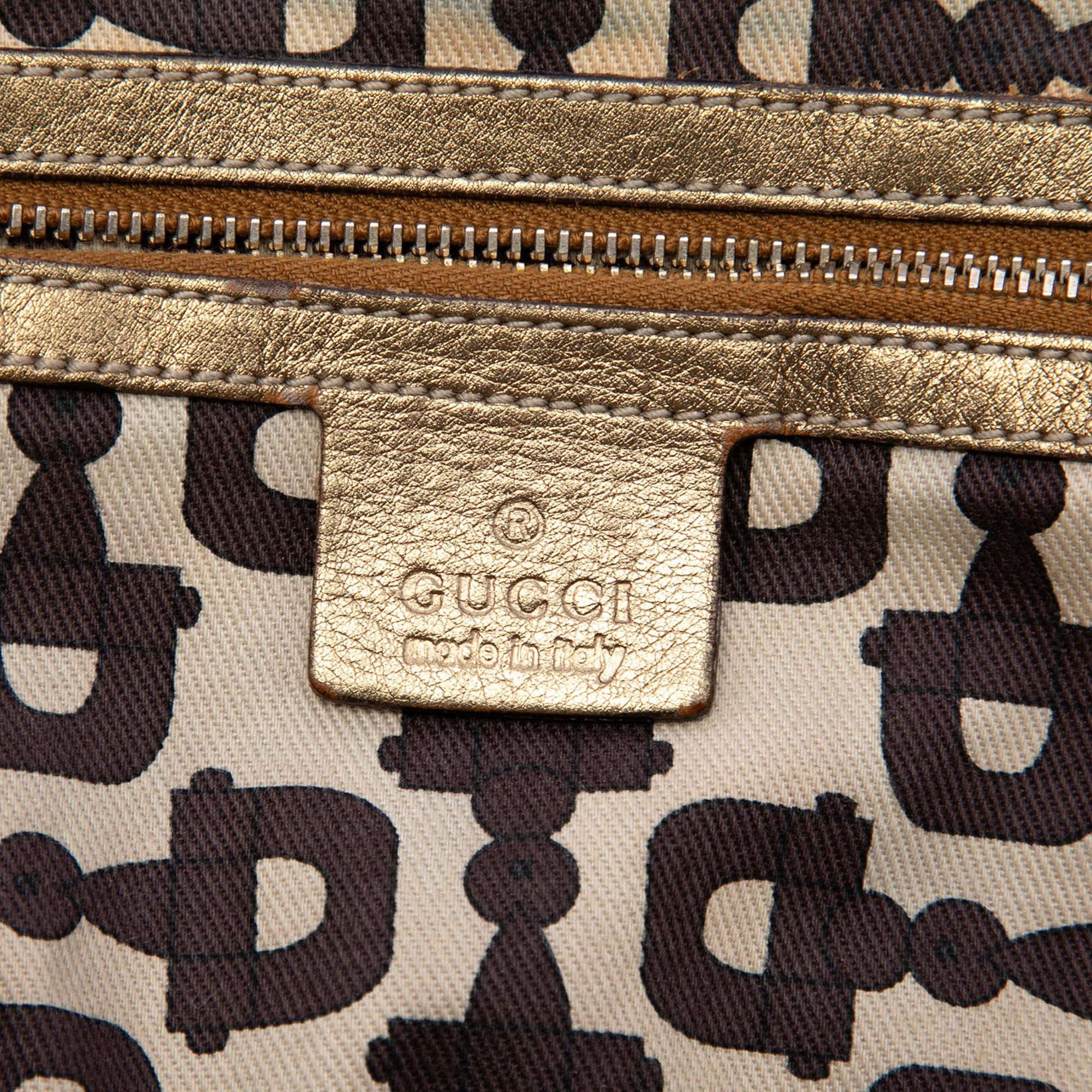 Gucci Large GG Canvas Jolicoeur Tote Size ONE SIZE - 6 Thumbnail