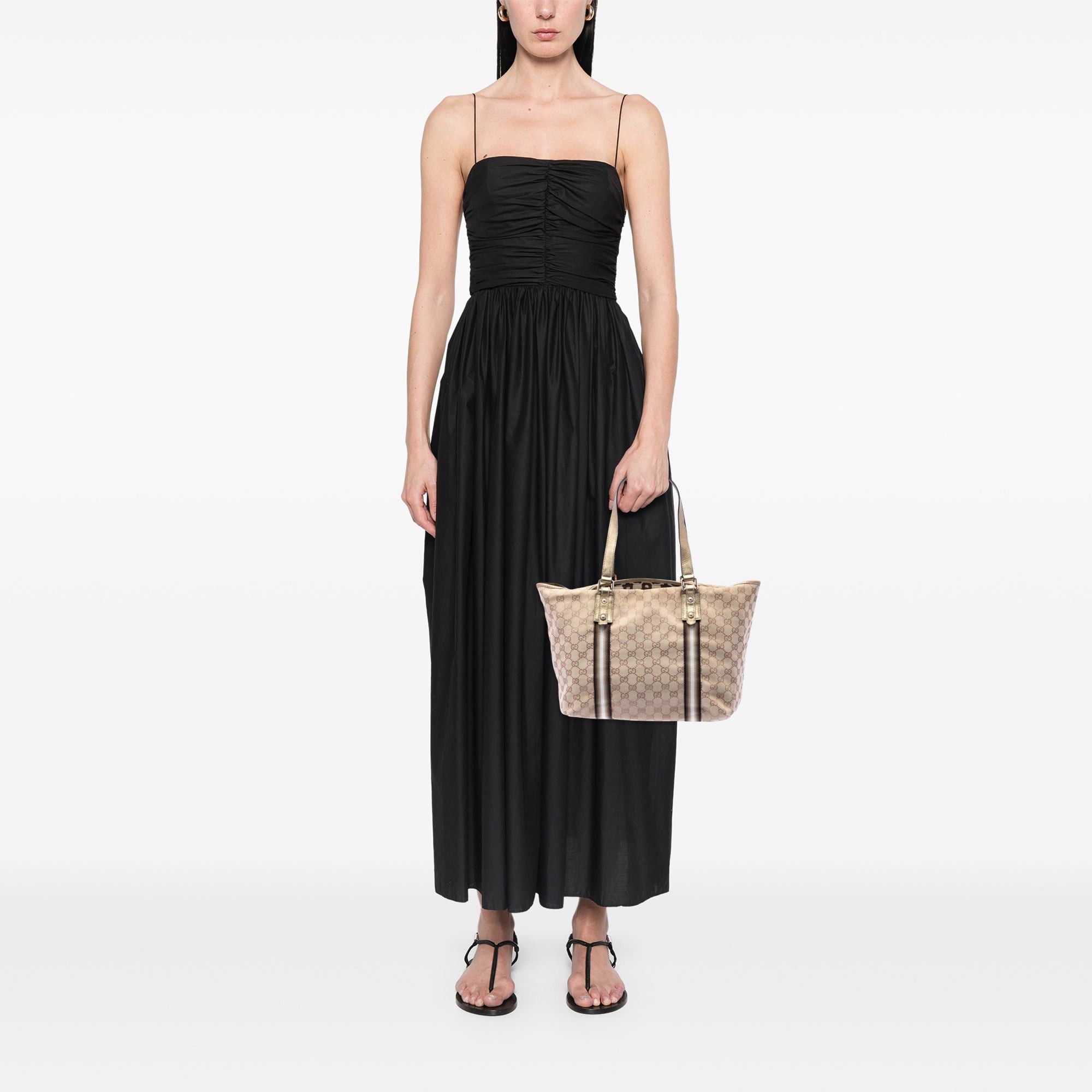 Gucci Large GG Canvas Jolicoeur Tote Size ONE SIZE - 7 Thumbnail