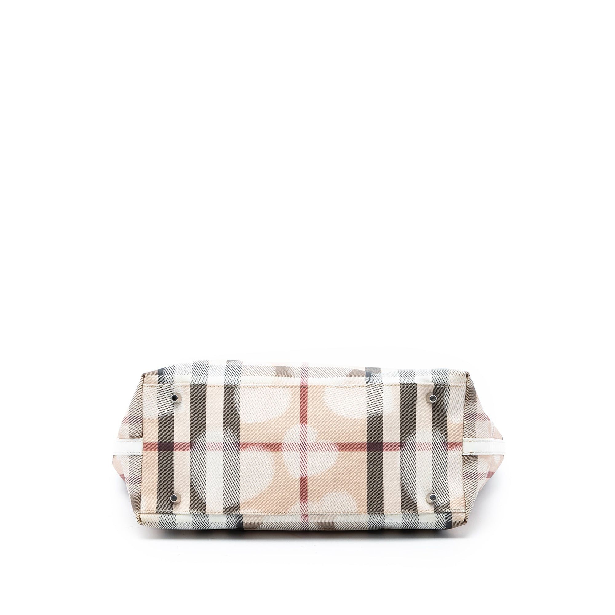 Burberry House Check Coated Canvas Hearts Tote Size ONE SIZE - 3 Thumbnail