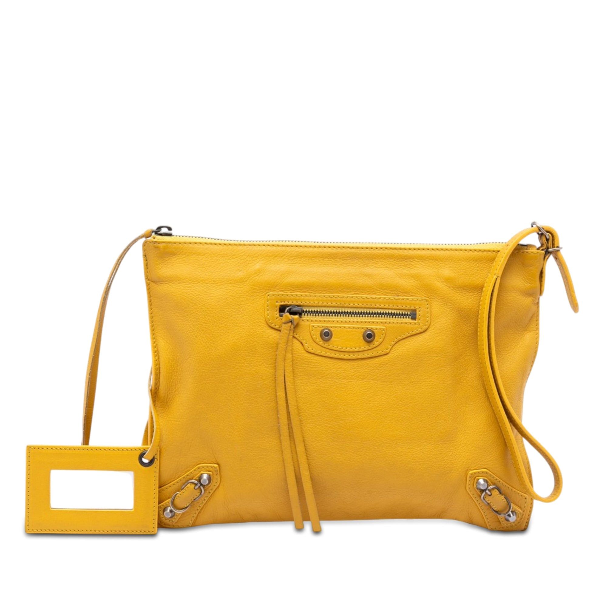 Balenciaga Leather Papier Wristlet Clutch Size ONE SIZE - 8 Thumbnail