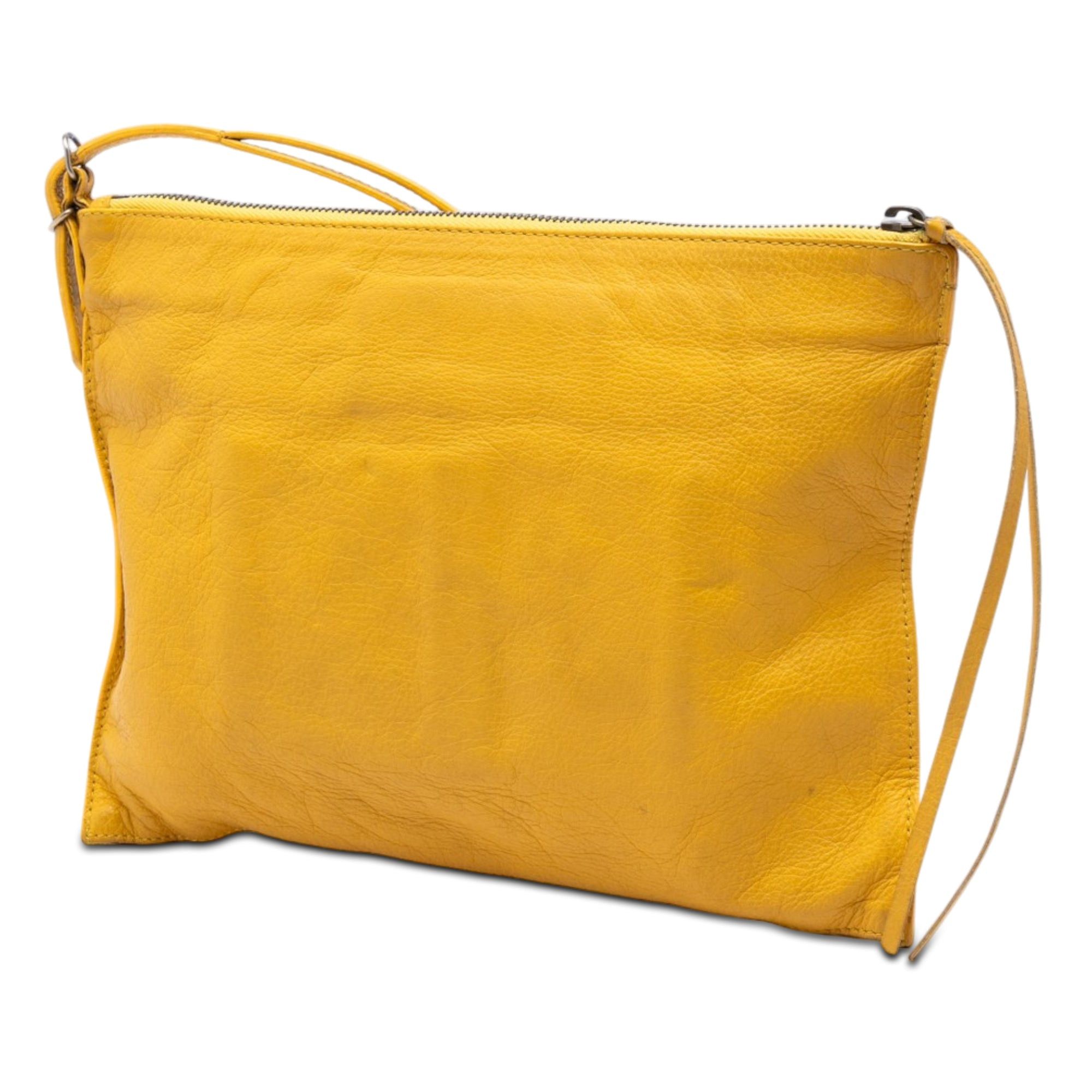 Balenciaga Leather Papier Wristlet Clutch Size ONE SIZE - 2 Thumbnail