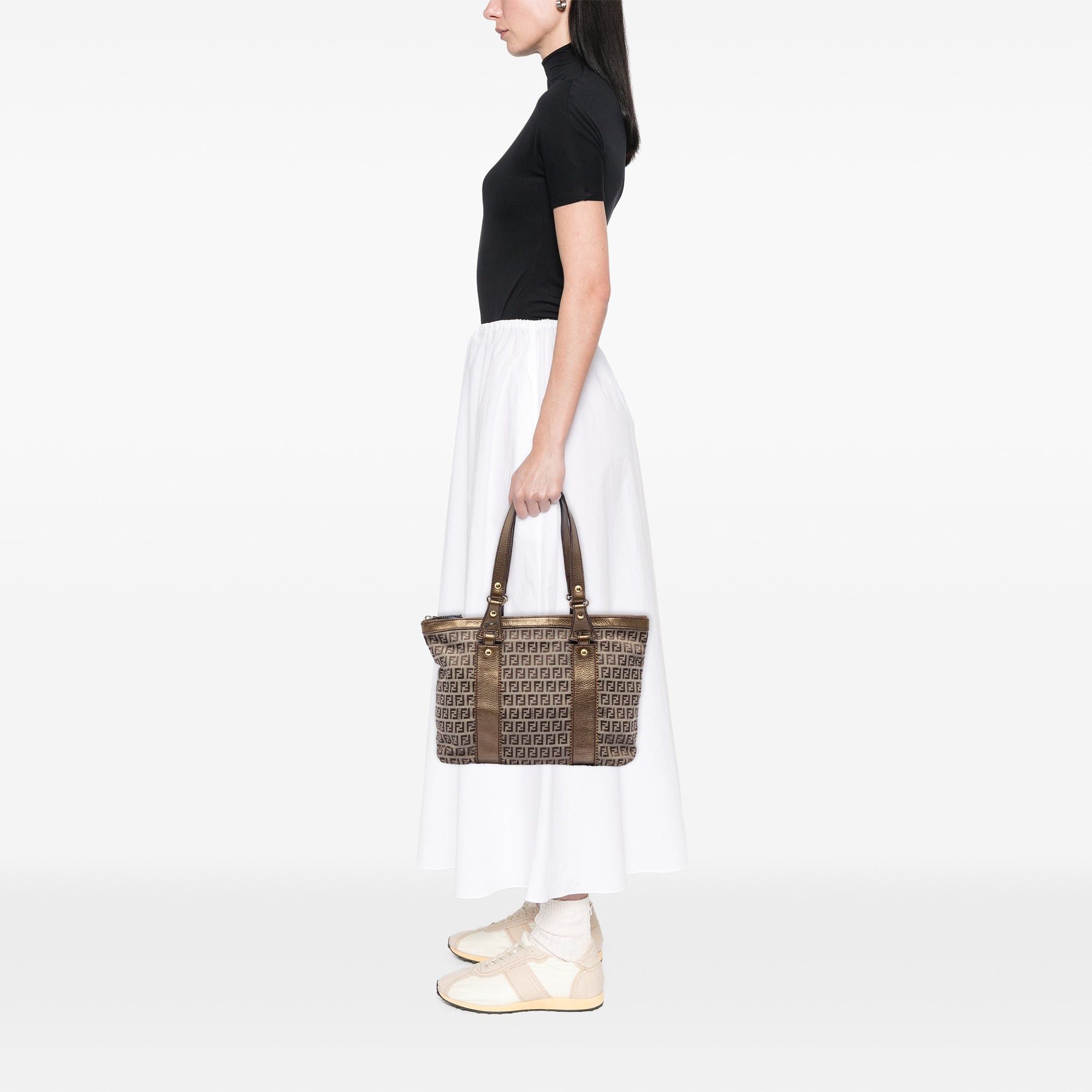 Fendi Zucchino Canvas Tote Size ONE SIZE - 7 Thumbnail