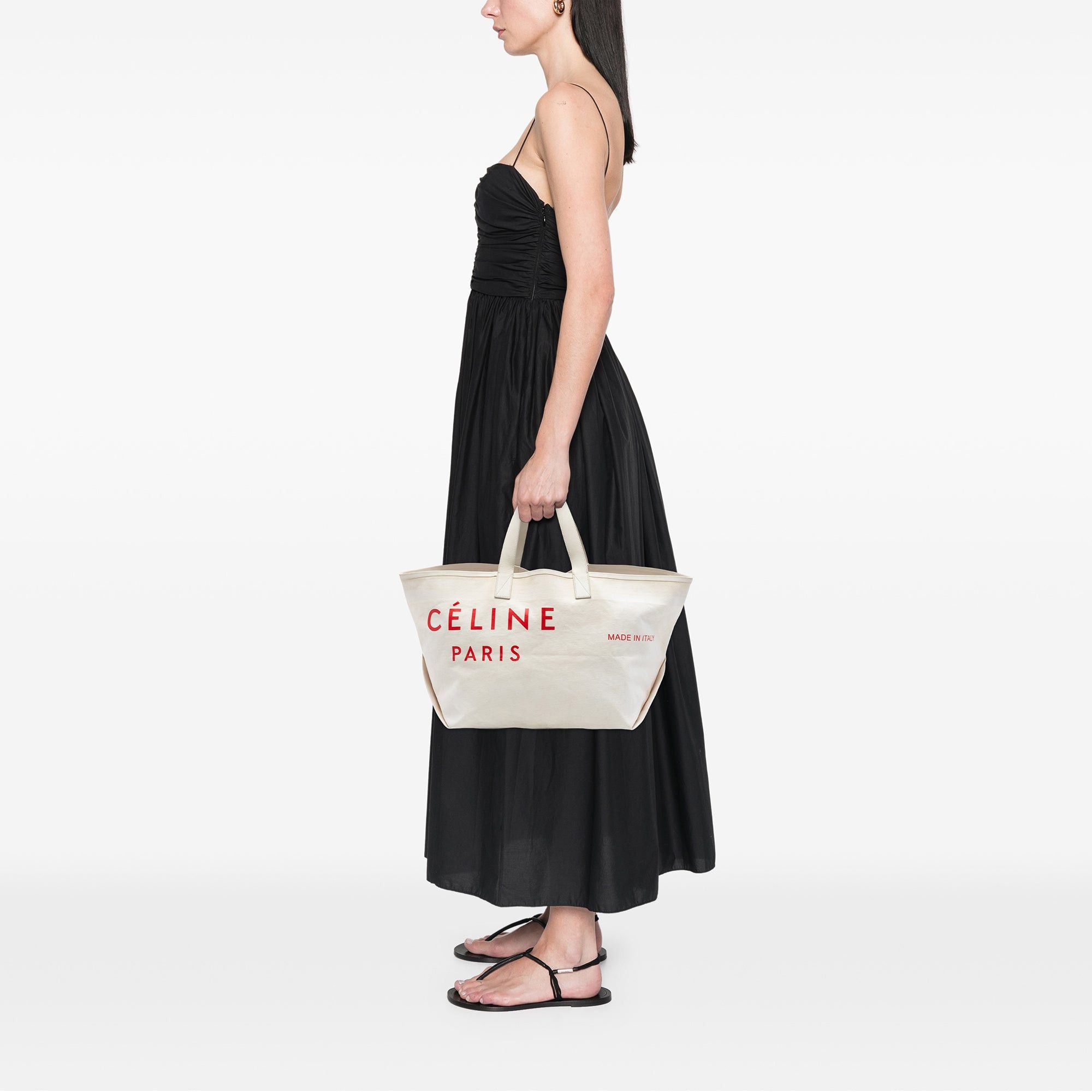 Celine Medium Canvas Made In Tote Size ONE SIZE - 6 Thumbnail