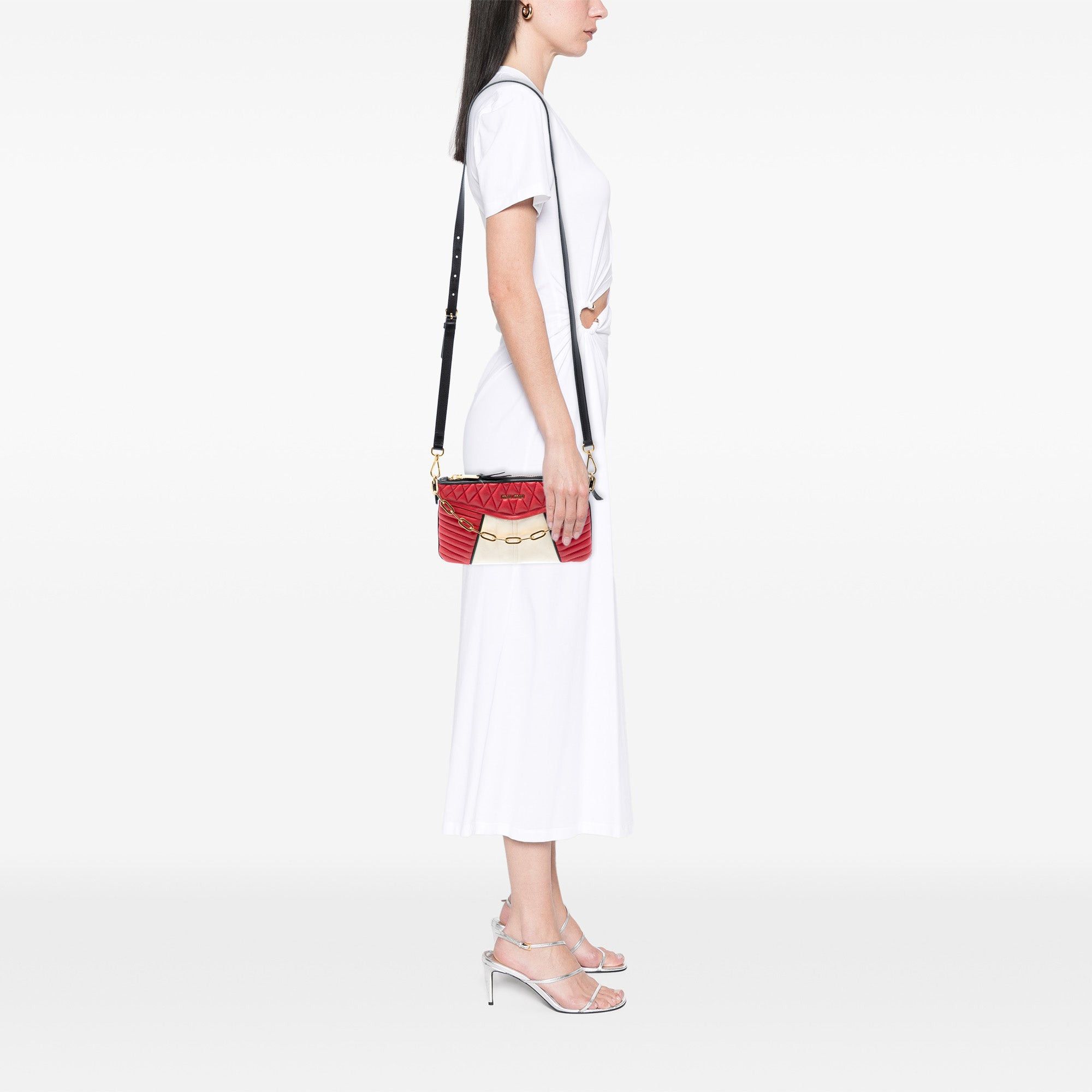 Miu Miu Bicolor Nappa Biker Satchel Size ONE SIZE - 6 Thumbnail