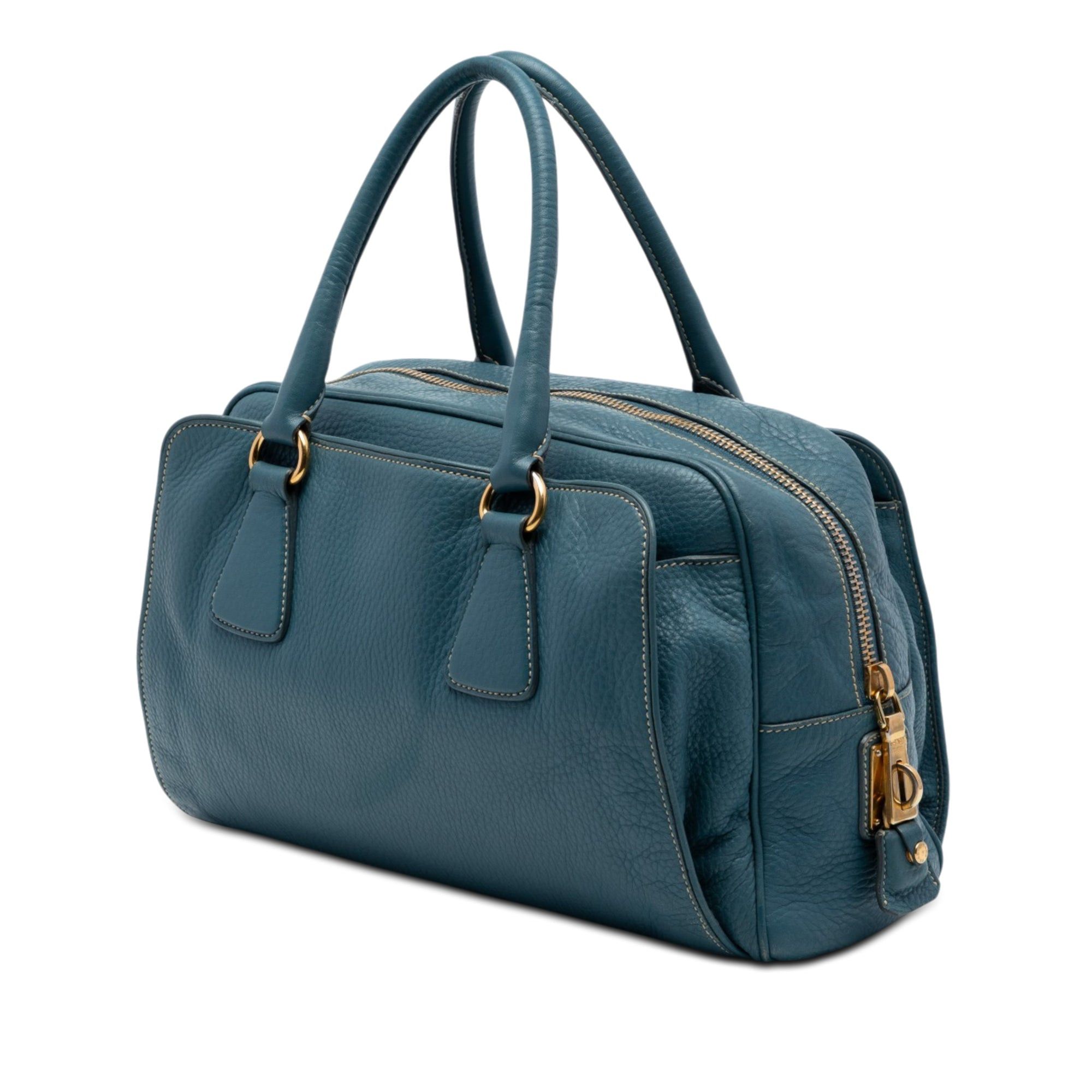 Prada Vitello Daino Bauletto Bag Size ONE SIZE - 2 Thumbnail