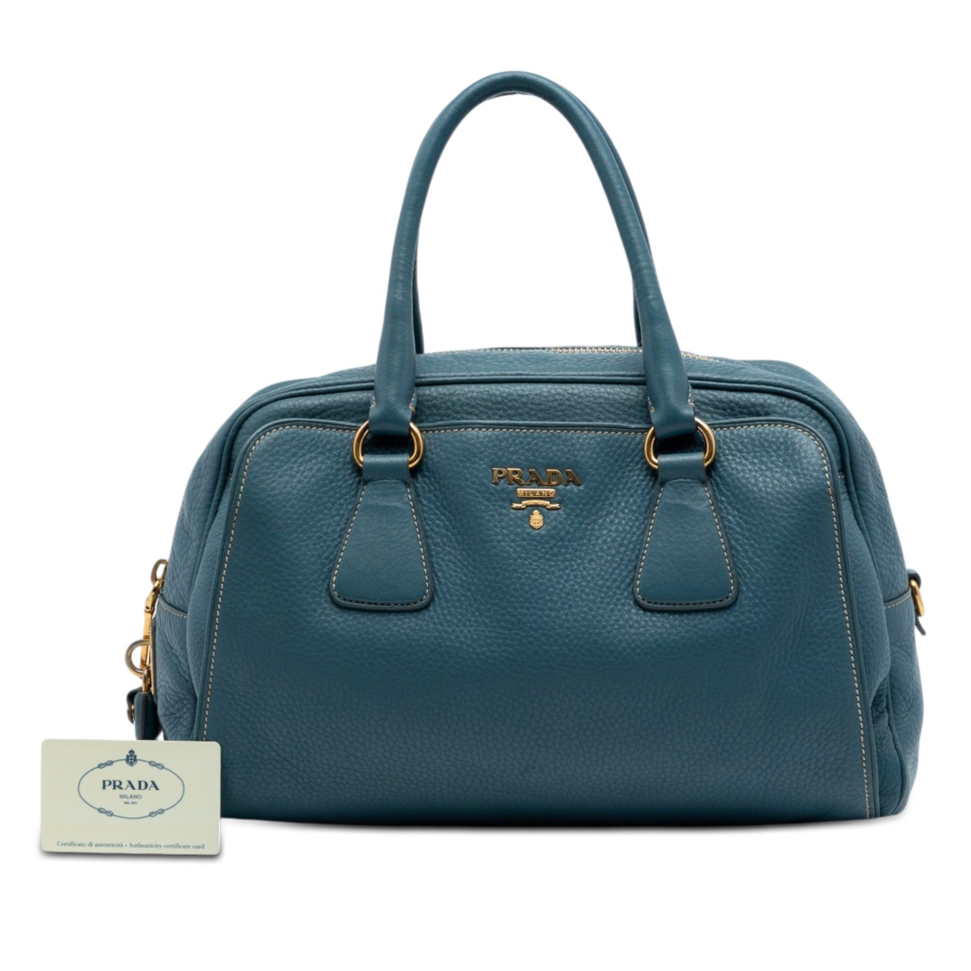 Prada Vitello Daino Bauletto Bag Size ONE SIZE - 7 Thumbnail