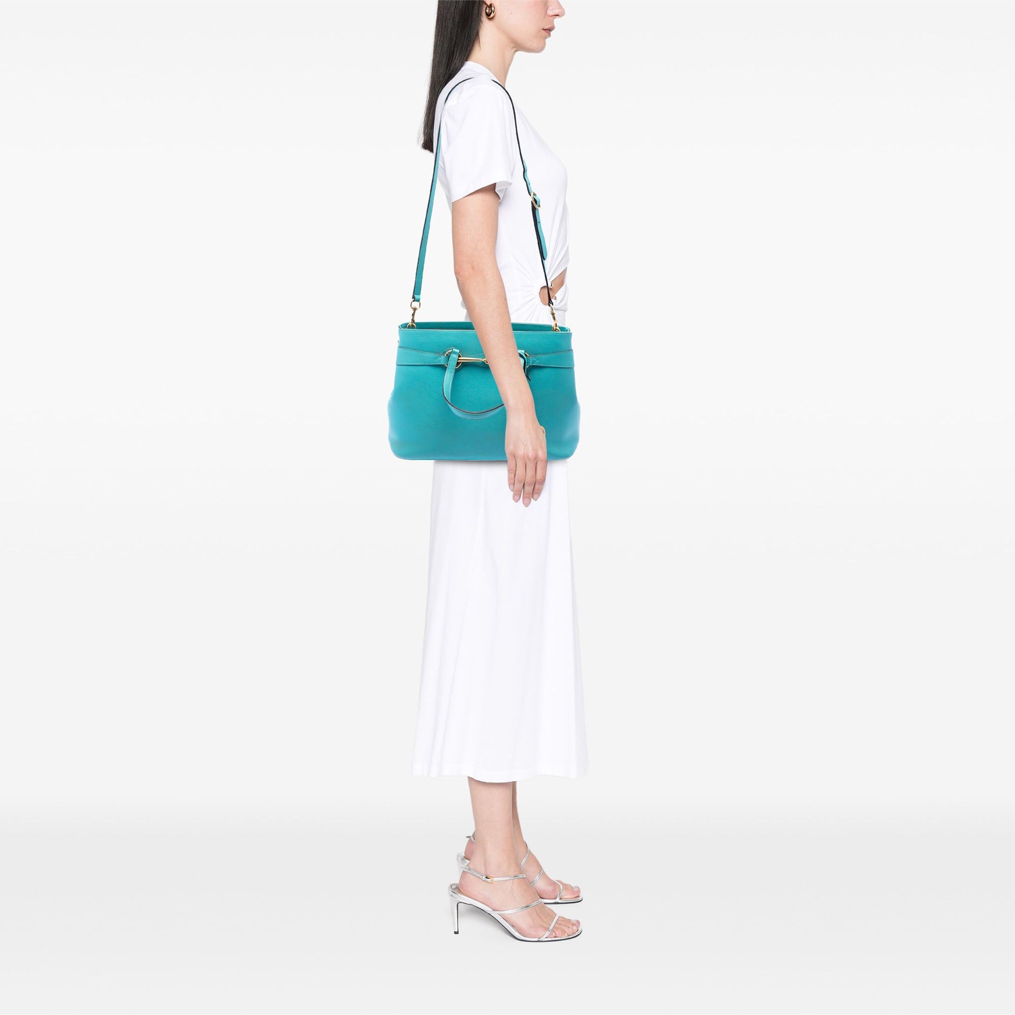 Gucci Leather Bright Bit Satchel Size ONE SIZE - 6 Thumbnail