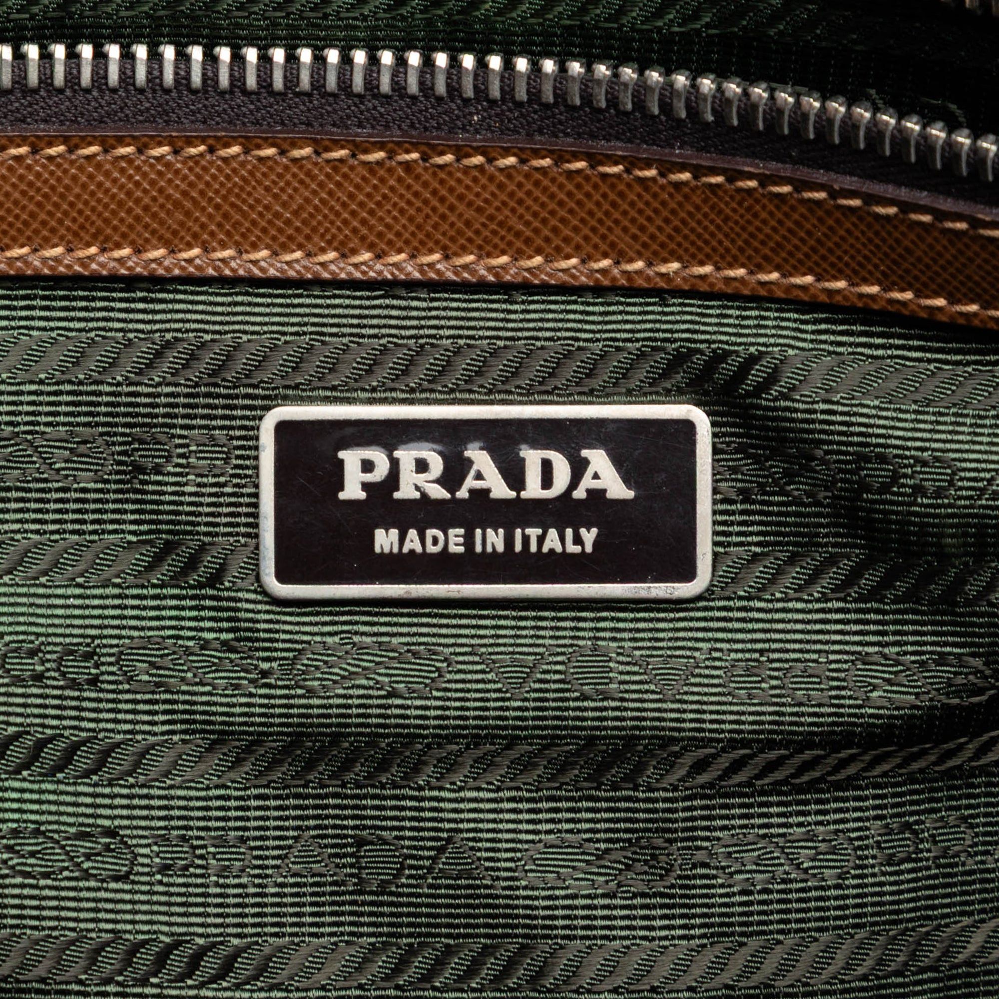 Prada Leather Trimmed Tessuto Tote Size ONE SIZE - 5 Thumbnail